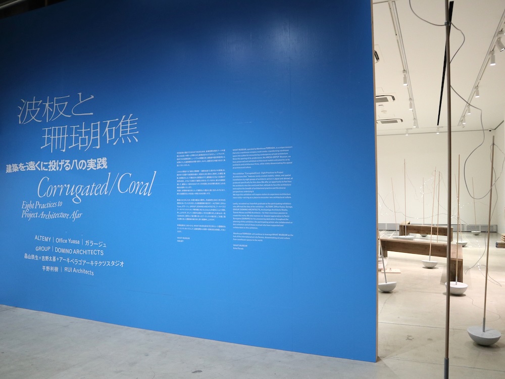 WHAT MUSEUM「波板と珊瑚礁展」展