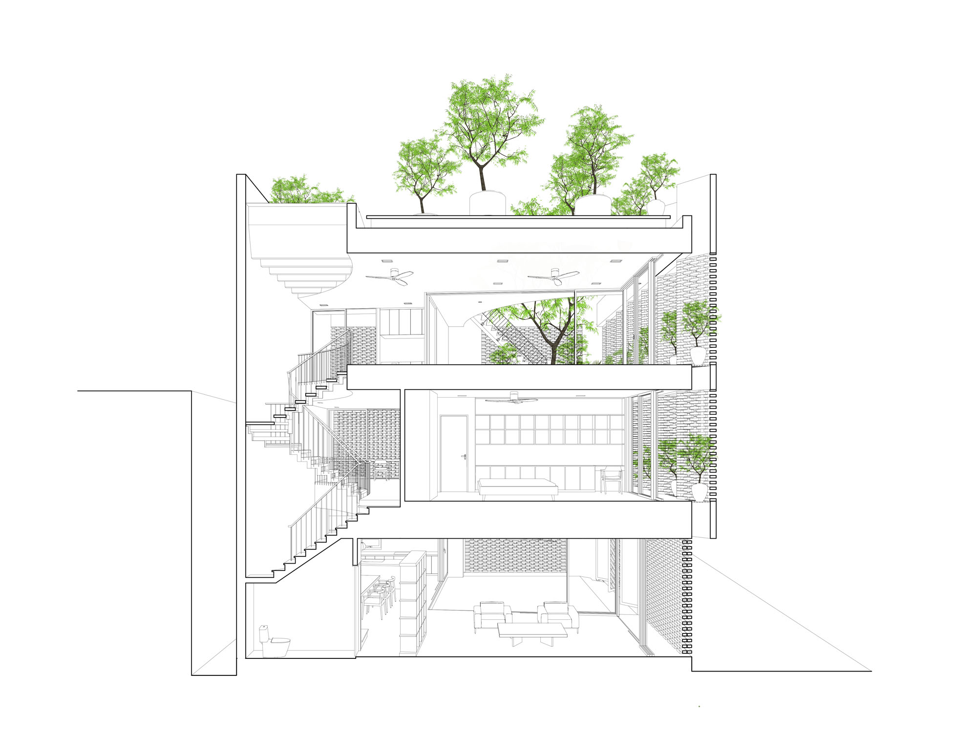〈CUBE（Creative Usage of Bricks & Earth）〉H&Pアーキテクツ（H&P Architects）