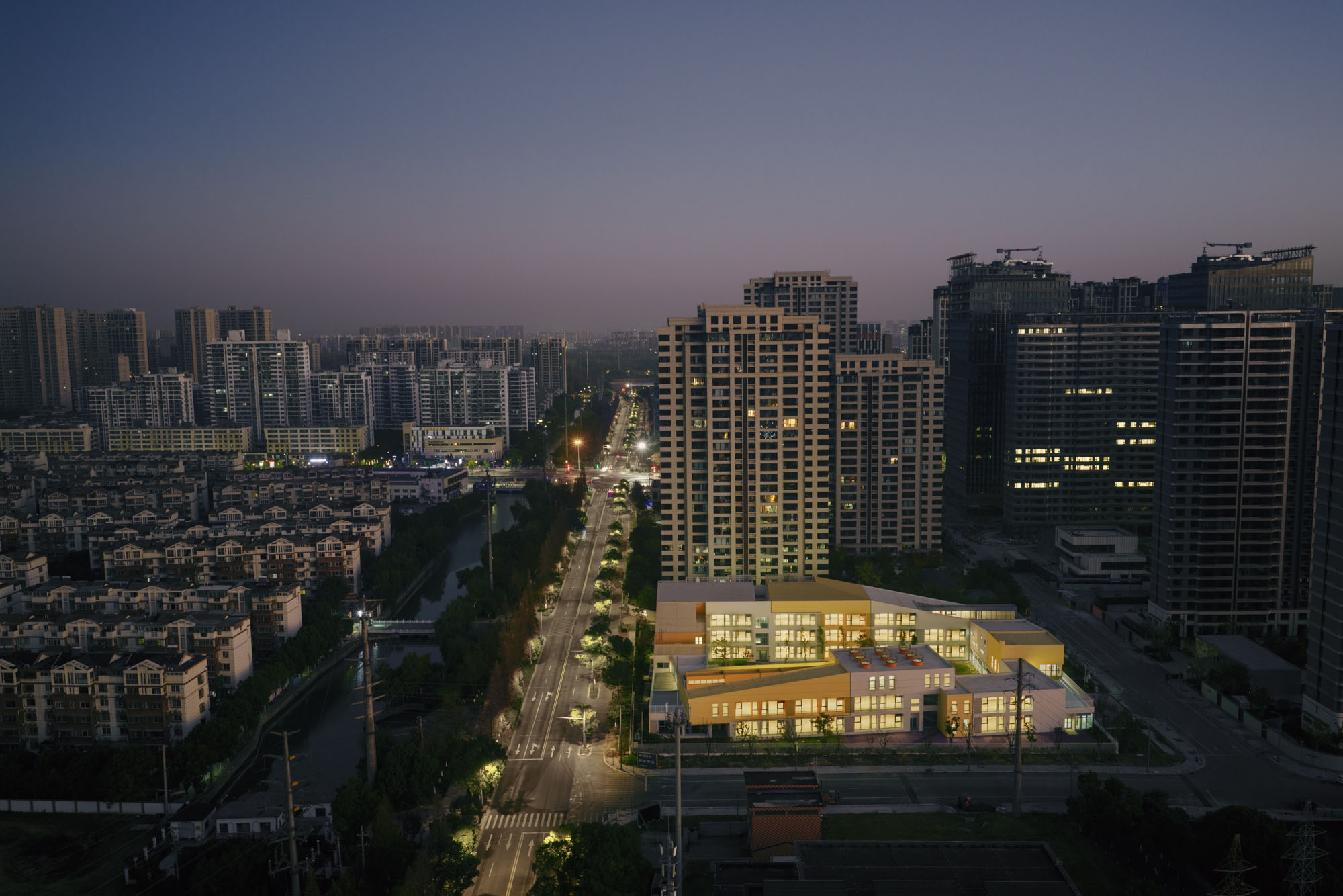 〈ブロック幼稚園(Block Kindergarten)〉SoBA(Soft Build Architects)