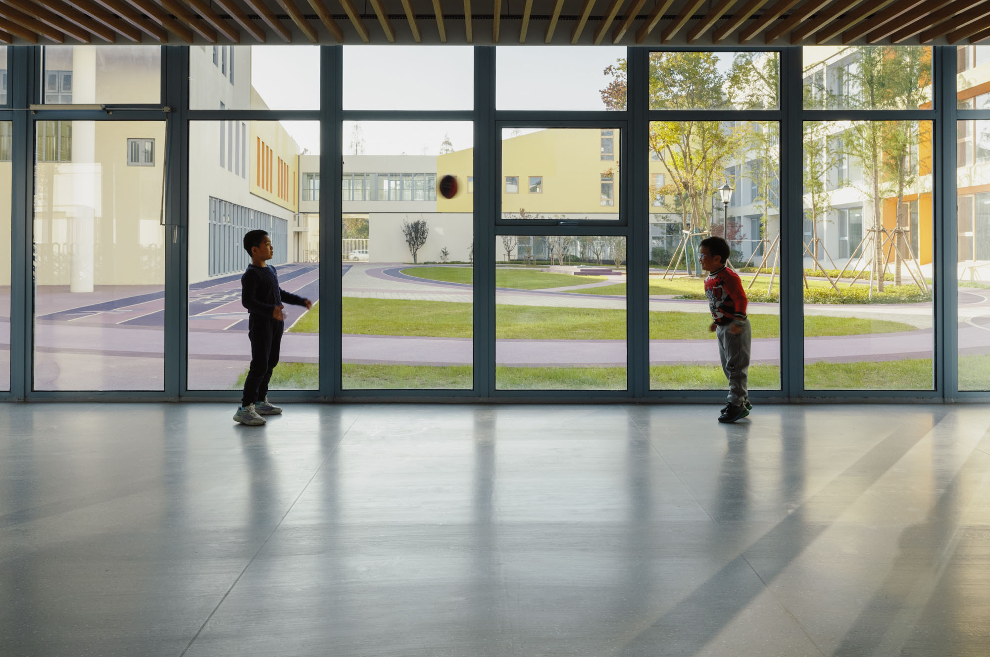 〈ブロック幼稚園(Block Kindergarten)〉SoBA(Soft Build Architects)