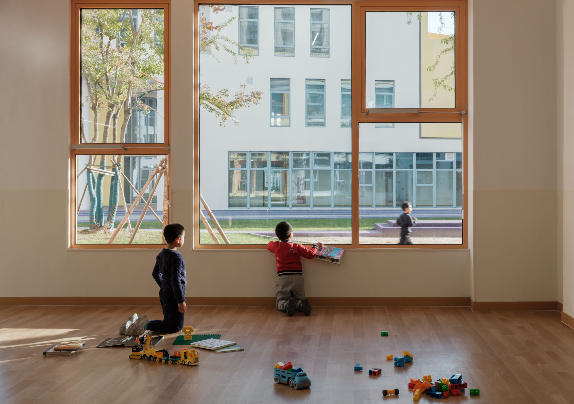 〈ブロック幼稚園(Block Kindergarten)〉SoBA(Soft Build Architects)