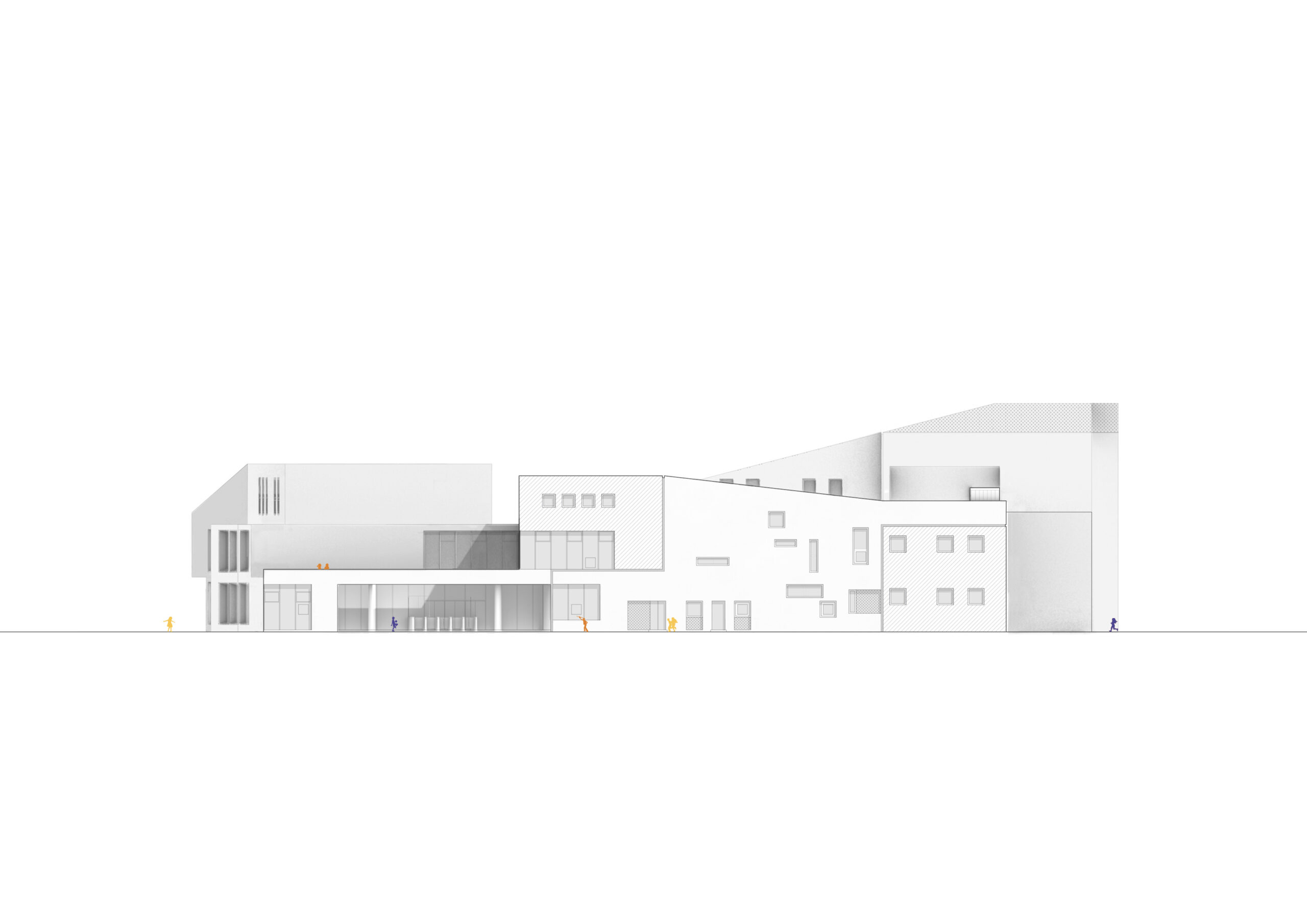 〈ブロック幼稚園(Block Kindergarten)〉SoBA(Soft Build Architects)