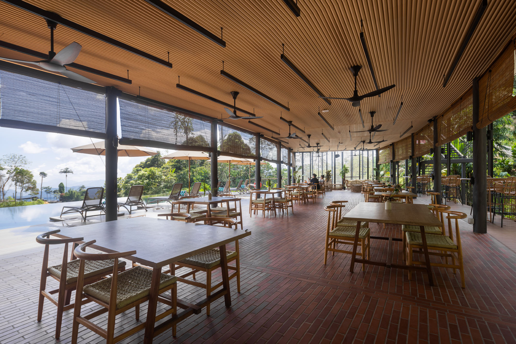 〈ヴァナヴァサ・リゾート（Vanavasa Resort）〉M・J・カニー・アーキテクト（M J Kanny Architect）
