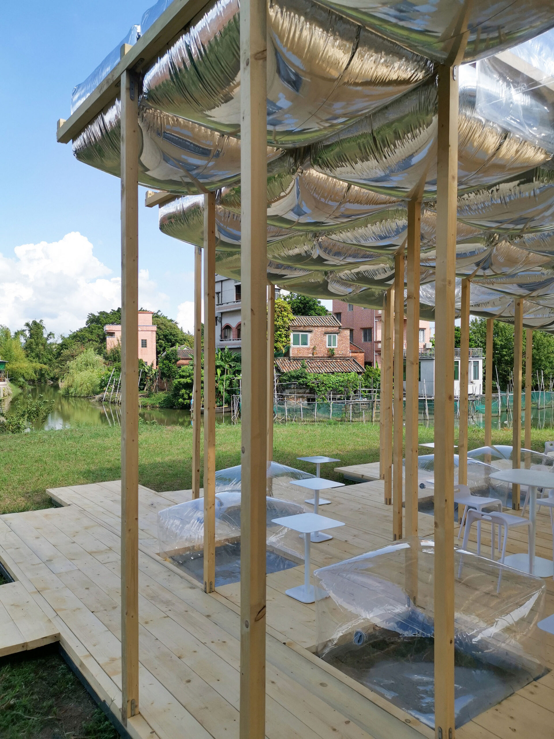〈古労茶寮（Gulao Tea alcove）〉エーテル・アーキテクツ（Aether Architects）