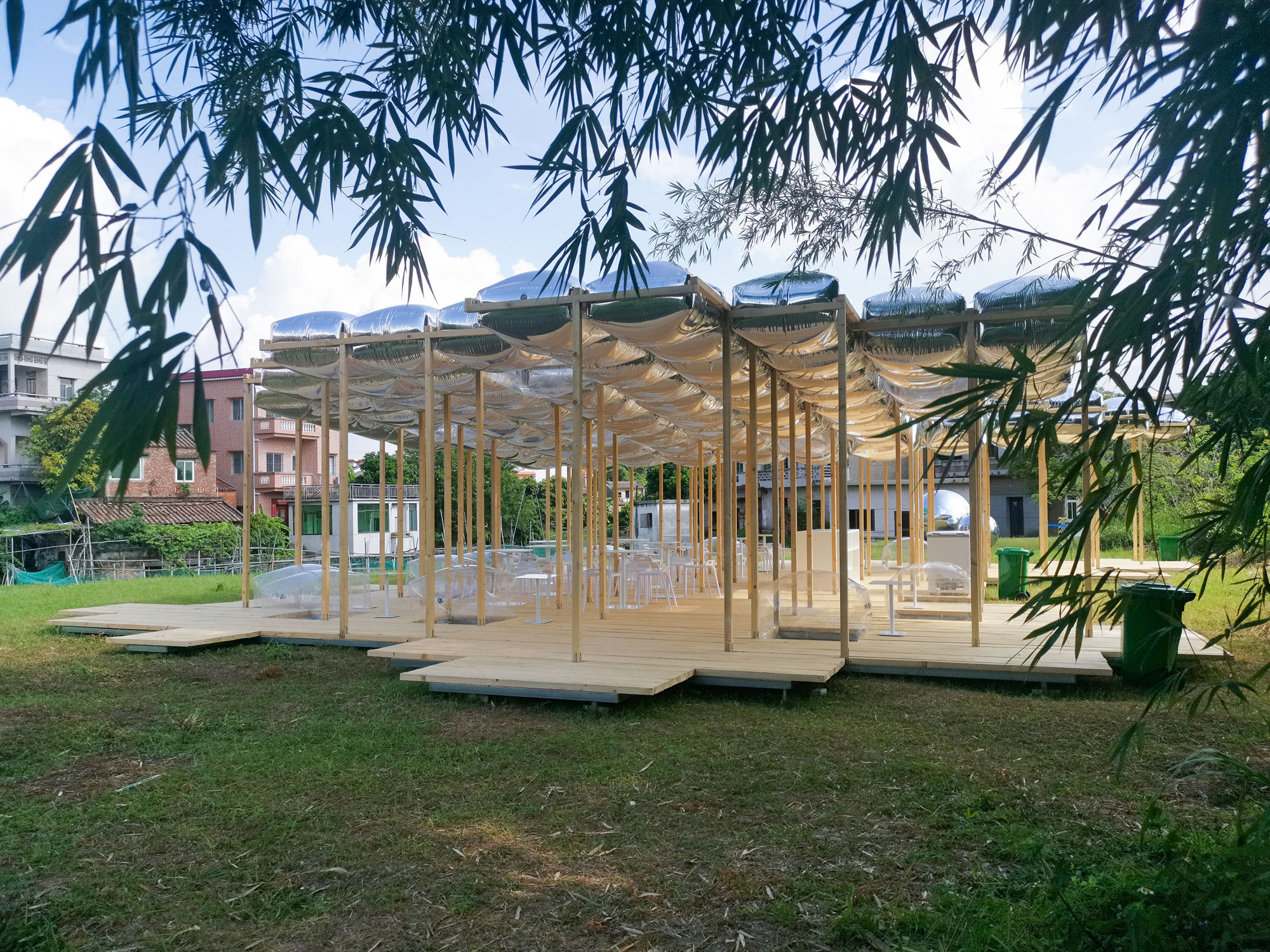 〈古労茶寮（Gulao Tea alcove）〉エーテル・アーキテクツ（Aether Architects）
