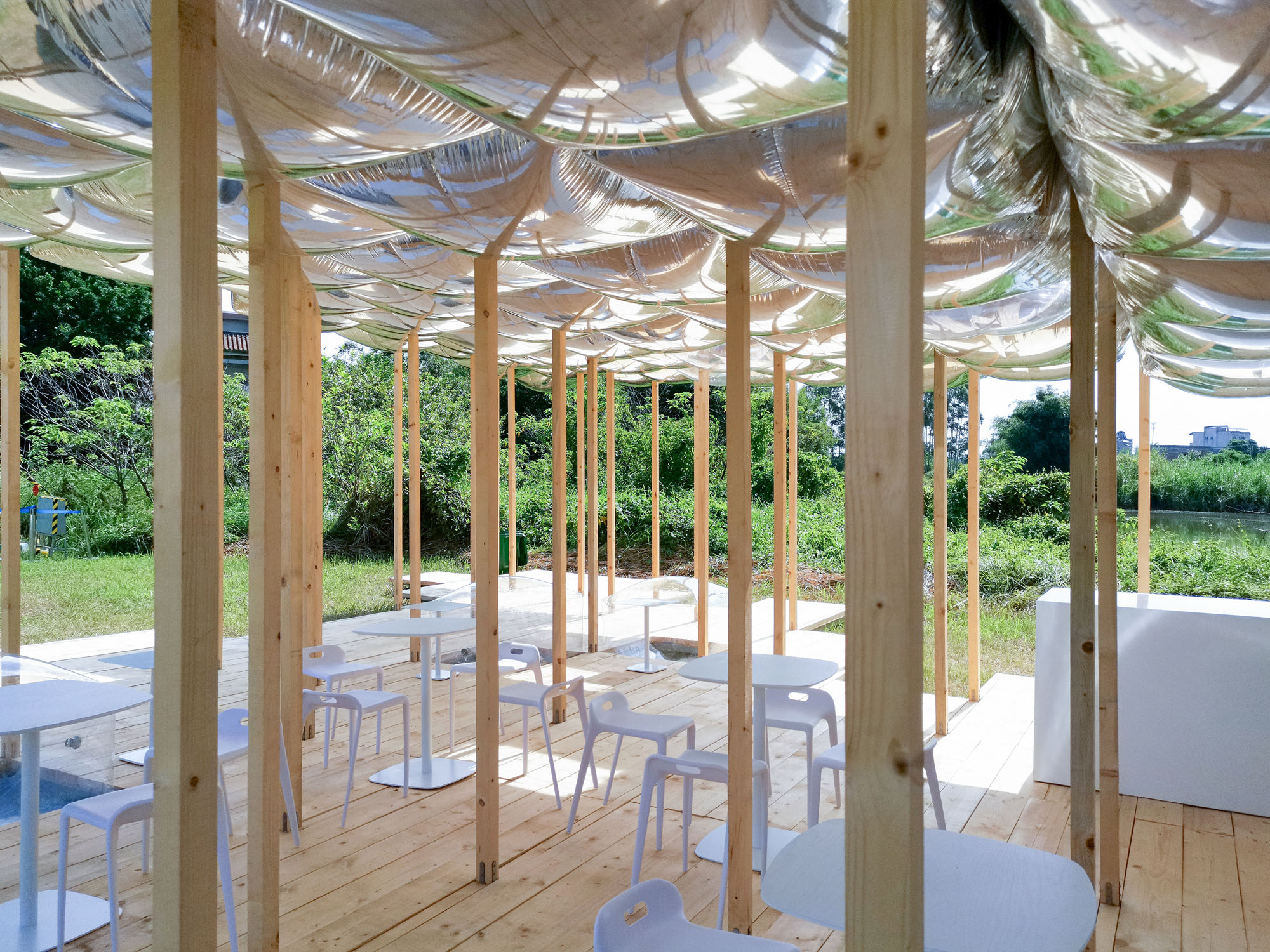 〈古労茶寮（Gulao Tea alcove）〉エーテル・アーキテクツ（Aether Architects）