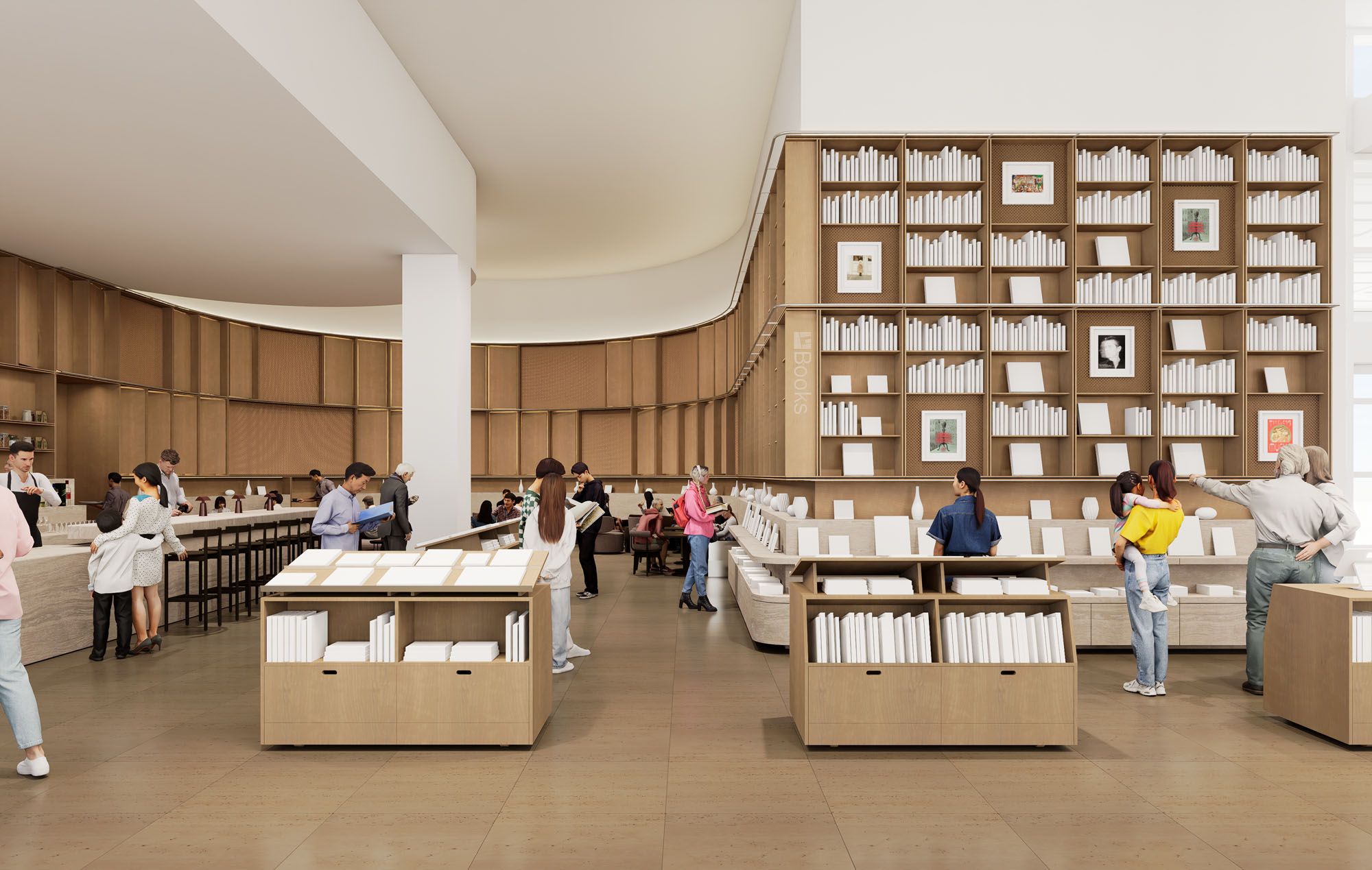 〈ゲッティ・センター（Getty Center）〉ゲーリー・パートナーズ（Gehry Partners）、ホワイ・アーキテクチャー（WHY Architecture）、オリン（OLIN）