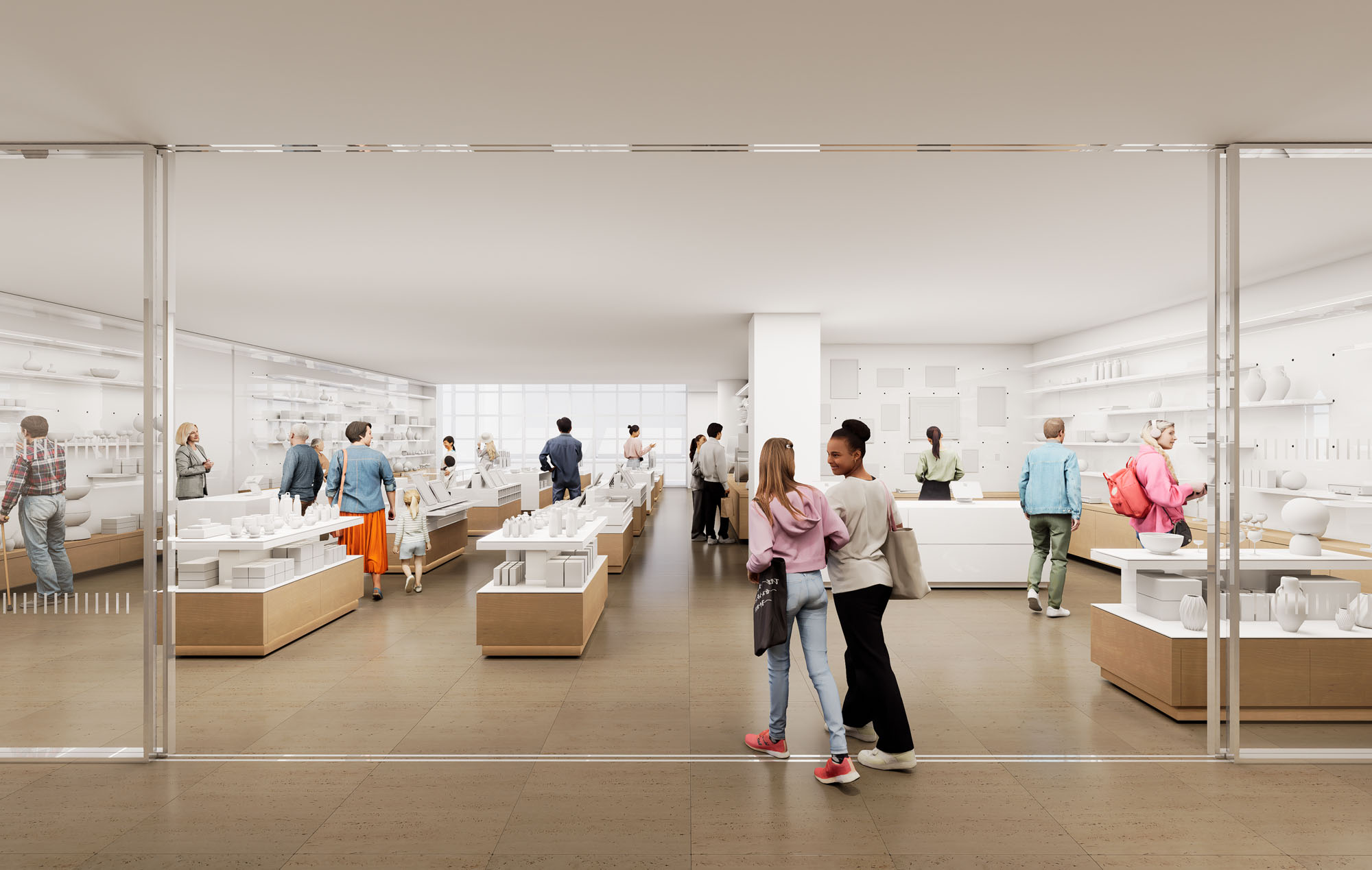 〈ゲッティ・センター（Getty Center）〉ゲーリー・パートナーズ（Gehry Partners）、ホワイ・アーキテクチャー（WHY Architecture）、オリン（OLIN）