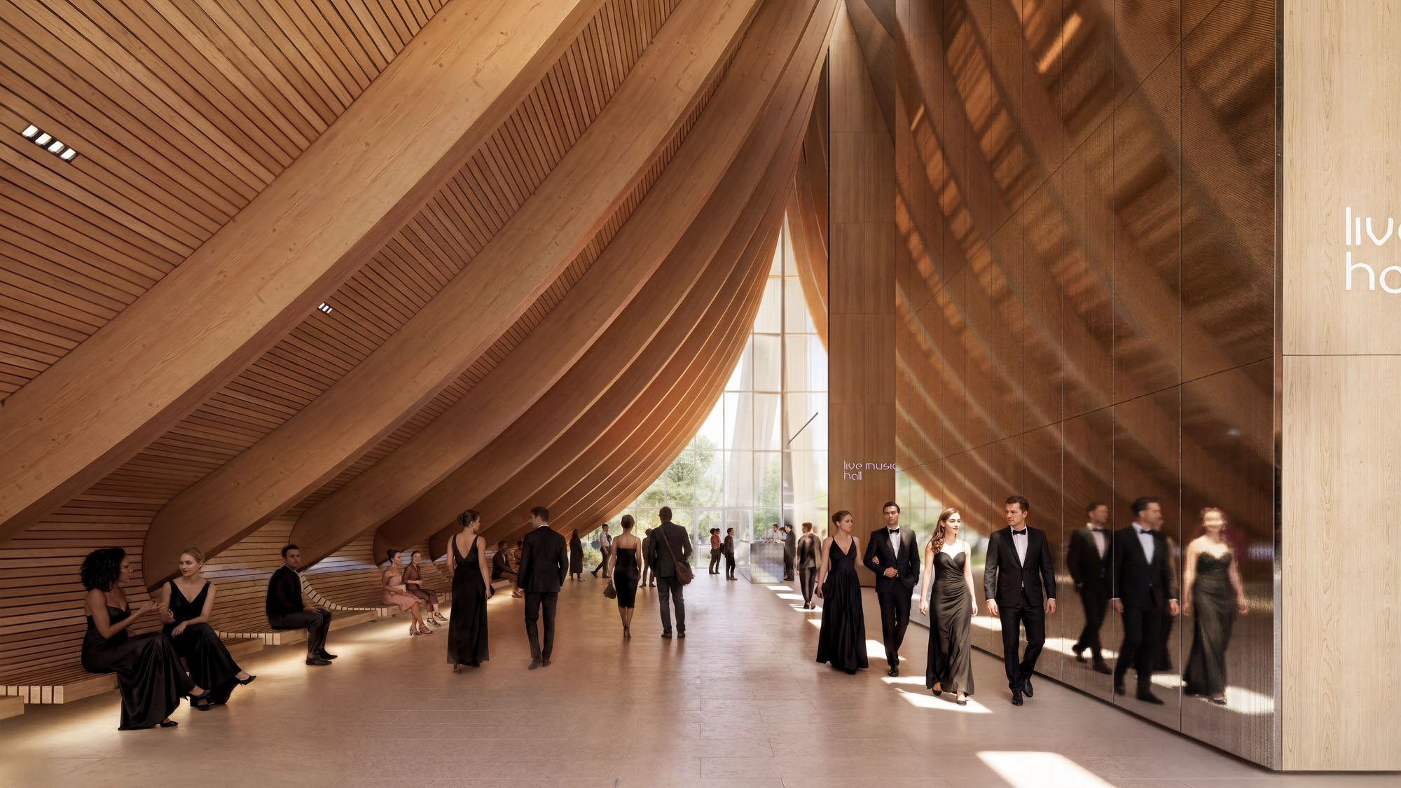 〈EVEミュージックホール(EVE Music Hall)〉BIG(Bjarke Ingels Group)