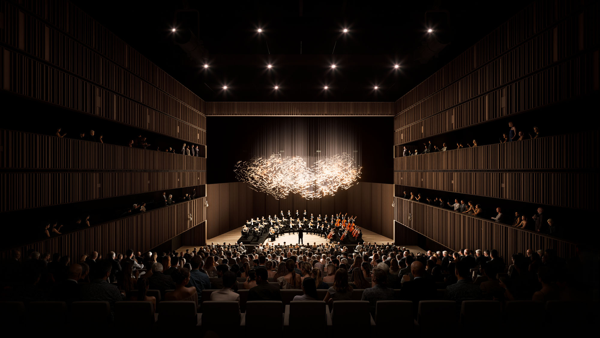 〈EVEミュージックホール(EVE Music Hall)〉BIG(Bjarke Ingels Group)