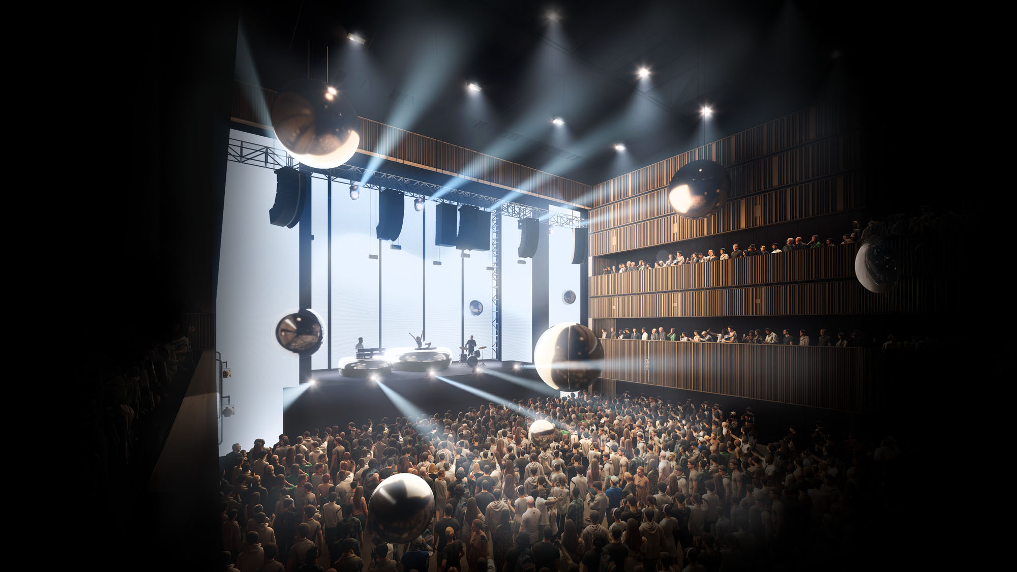 〈EVEミュージックホール(EVE Music Hall)〉BIG(Bjarke Ingels Group)