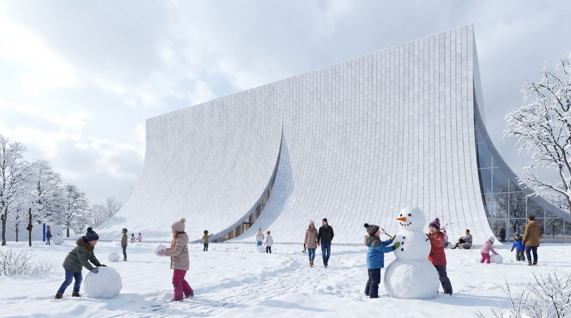 〈EVEミュージックホール(EVE Music Hall)〉BIG(Bjarke Ingels Group)