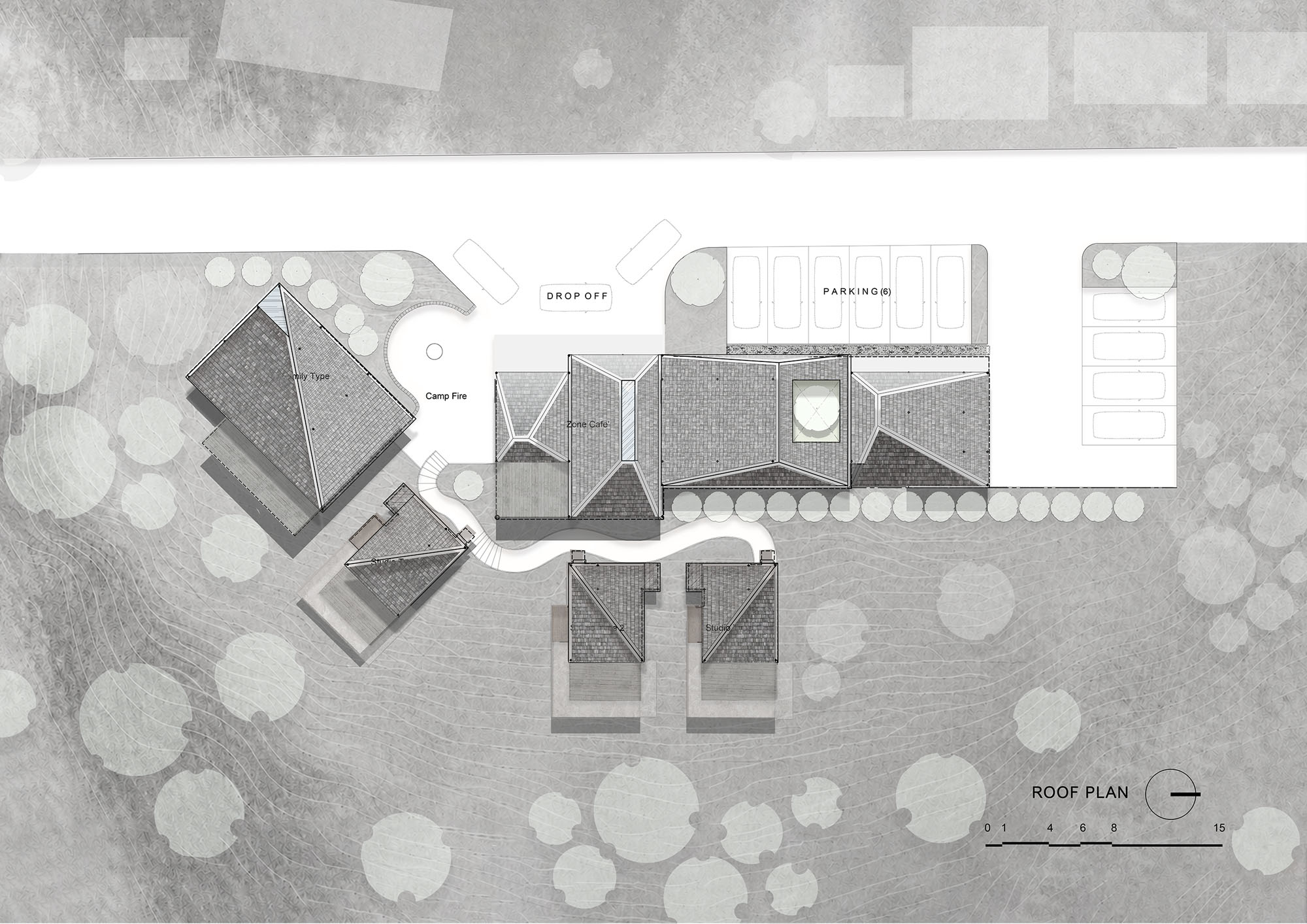 〈ウッド・キャビン（The Wood Cabin）〉S.O.S アーキテクツ（S.O.S Architects）