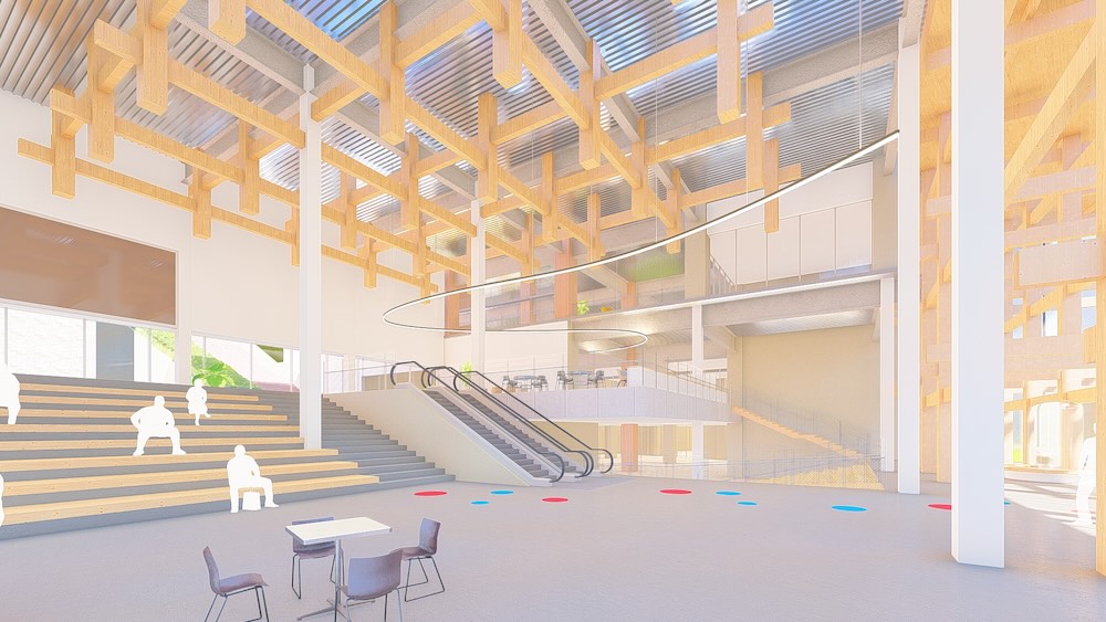 関西大学〈新・誠之館〉イメージパース