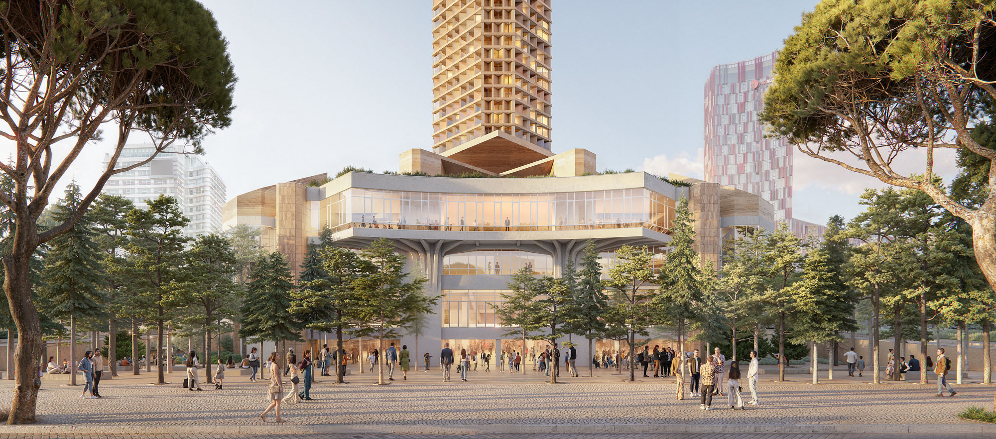 〈パレス・オブ・コングレス(Palace of Congresses)〉ヘルツォーク&ド・ムーロン(Herzog & de Meuron)