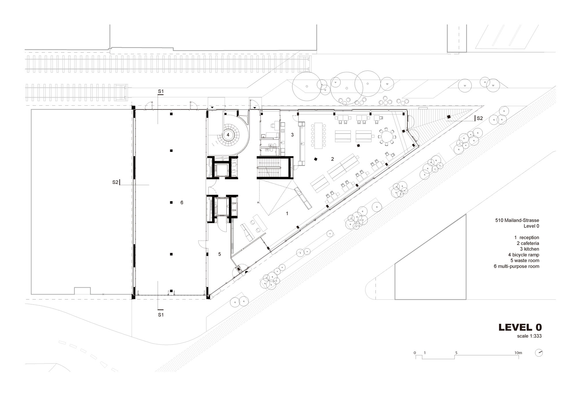 〈マイランド・シュトラーセ（Mailand-Strasse）〉ヘルツォーク＆ド・ムーロン（Herzog & de Meuron）