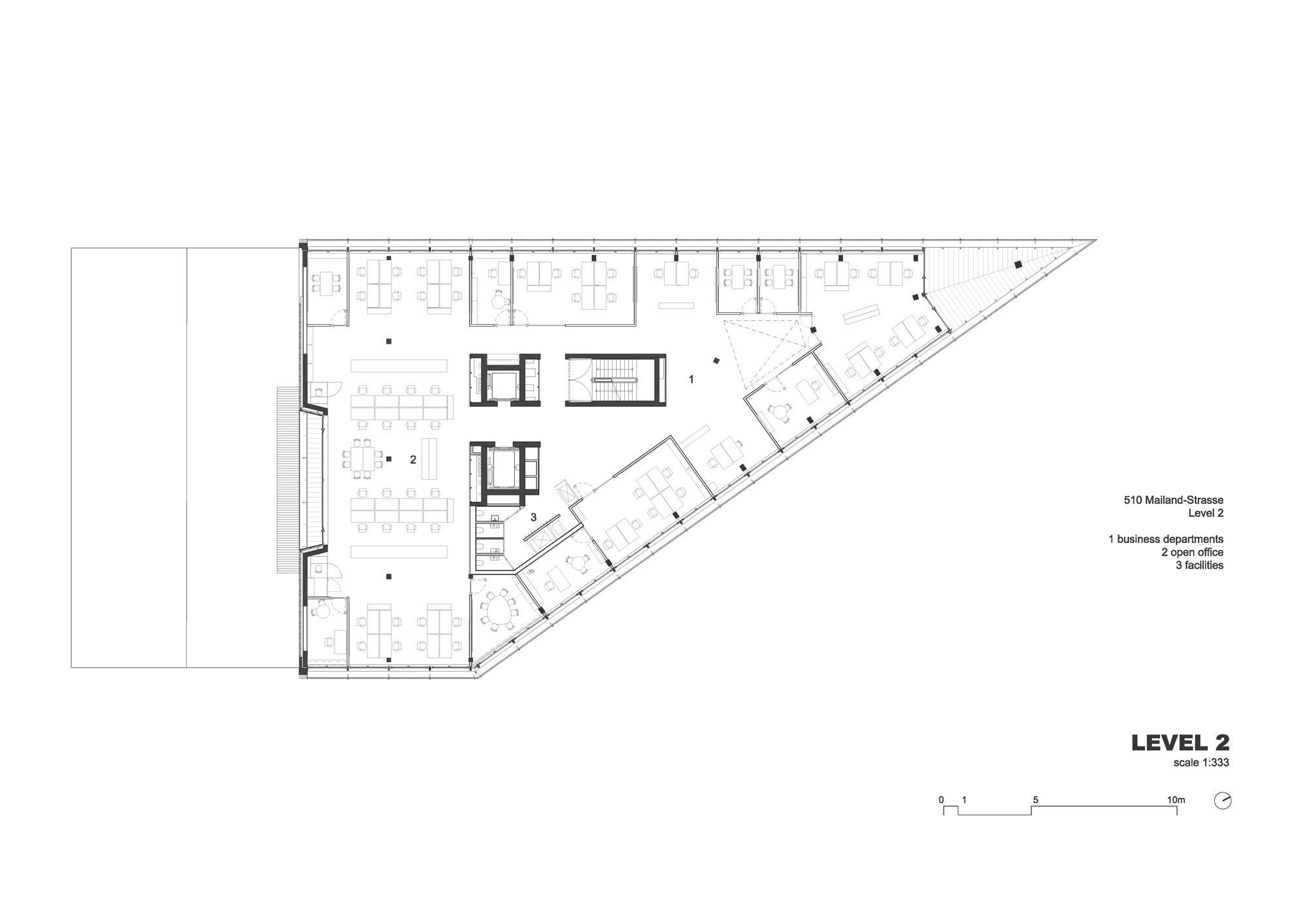 〈マイランド・シュトラーセ（Mailand-Strasse）〉ヘルツォーク＆ド・ムーロン（Herzog & de Meuron）