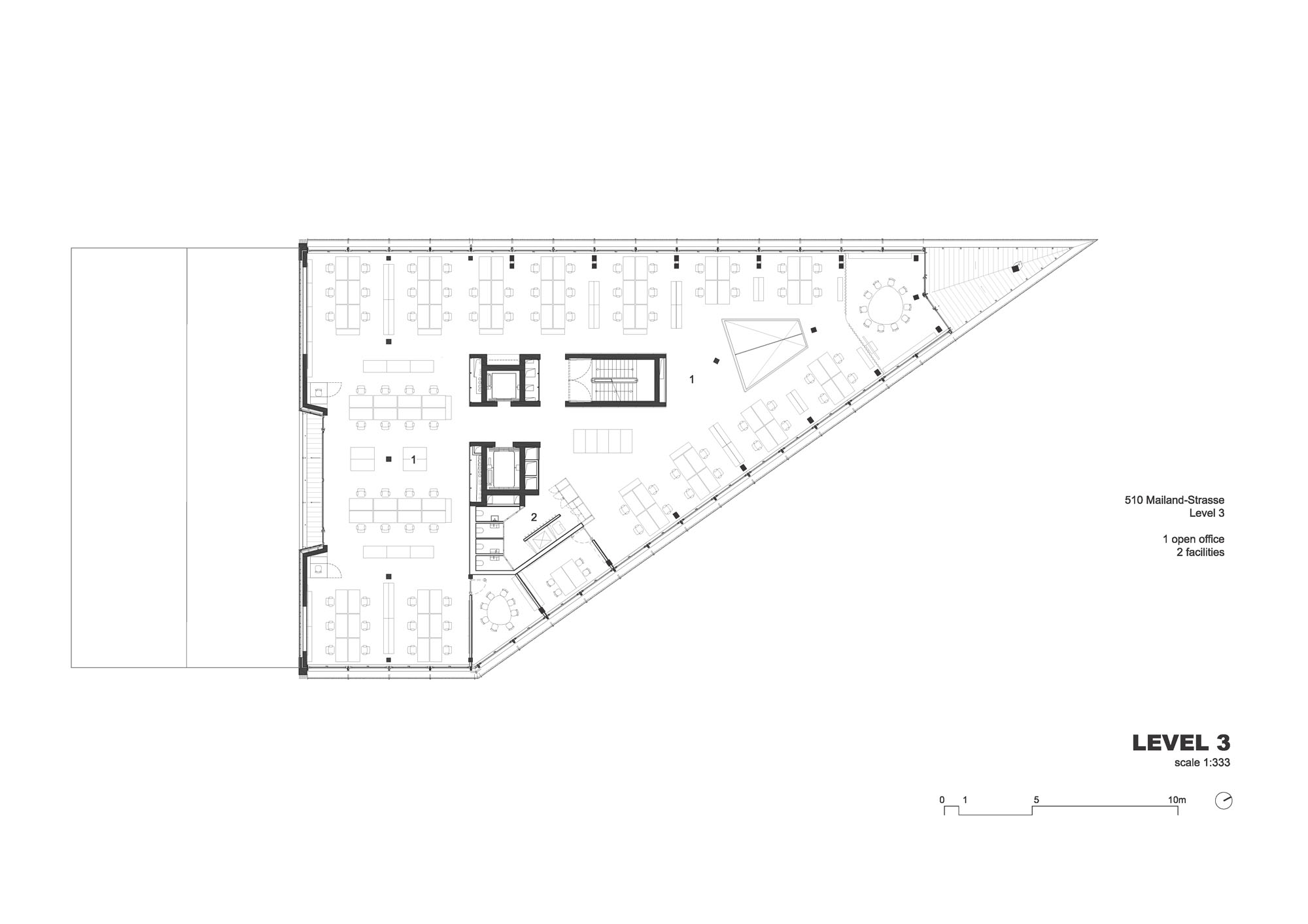 〈マイランド・シュトラーセ（Mailand-Strasse）〉ヘルツォーク＆ド・ムーロン（Herzog & de Meuron）