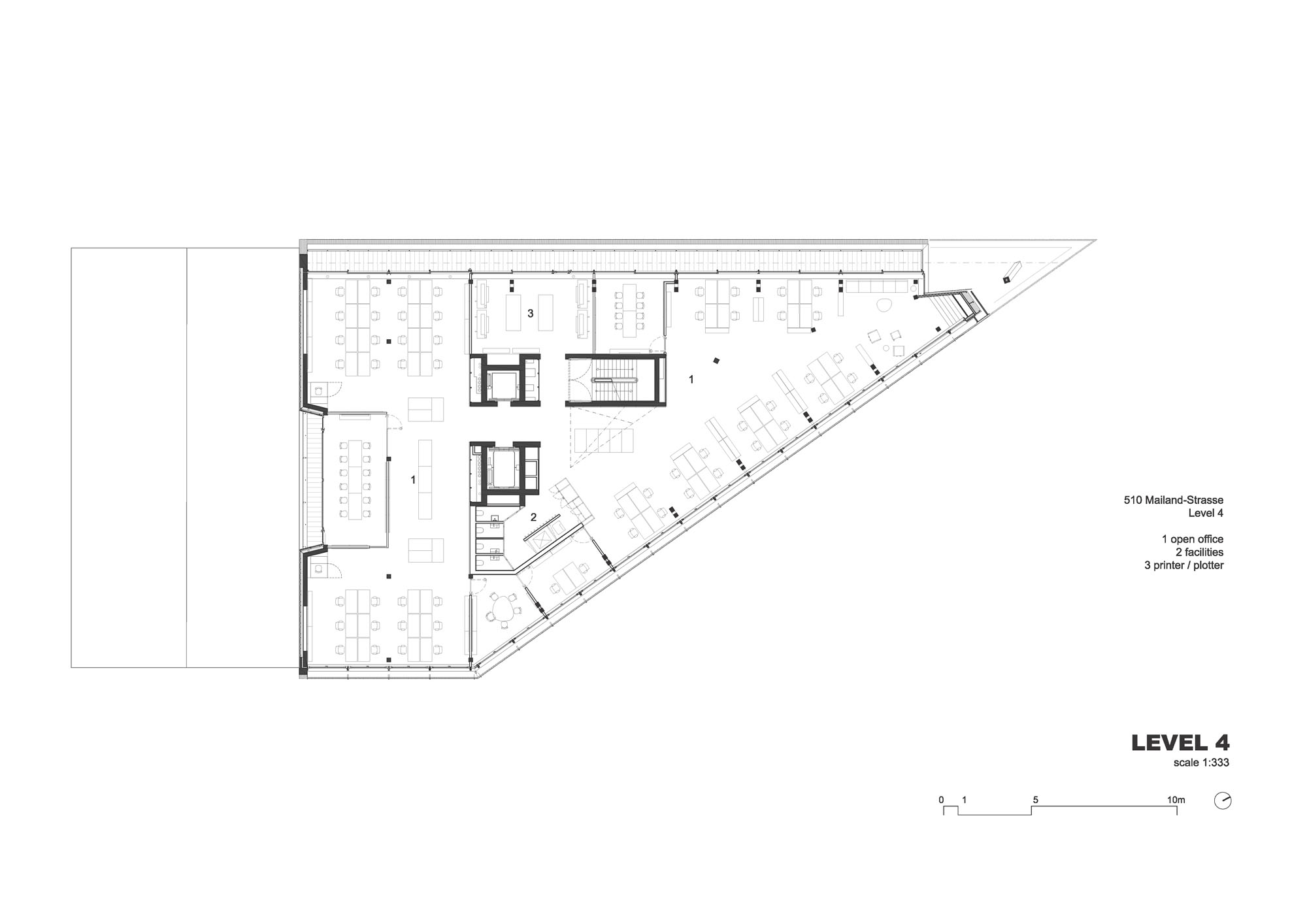 〈マイランド・シュトラーセ（Mailand-Strasse）〉ヘルツォーク＆ド・ムーロン（Herzog & de Meuron）