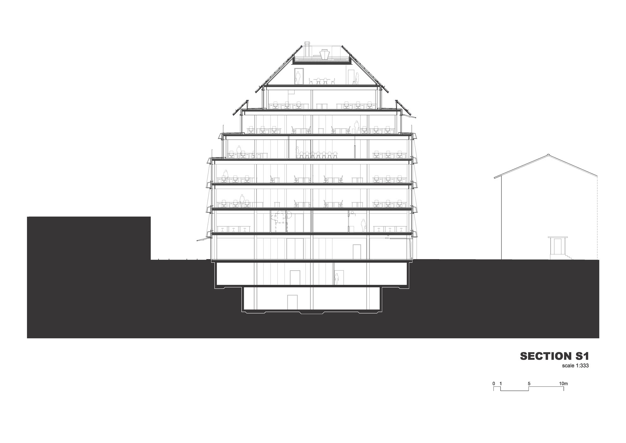 〈マイランド・シュトラーセ（Mailand-Strasse）〉ヘルツォーク＆ド・ムーロン（Herzog & de Meuron）