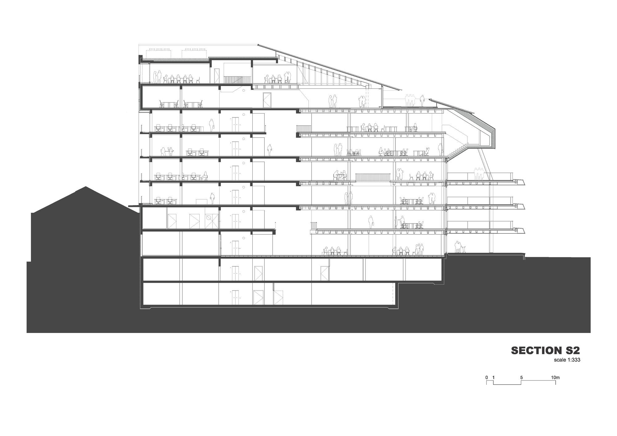 〈マイランド・シュトラーセ（Mailand-Strasse）〉ヘルツォーク＆ド・ムーロン（Herzog & de Meuron）