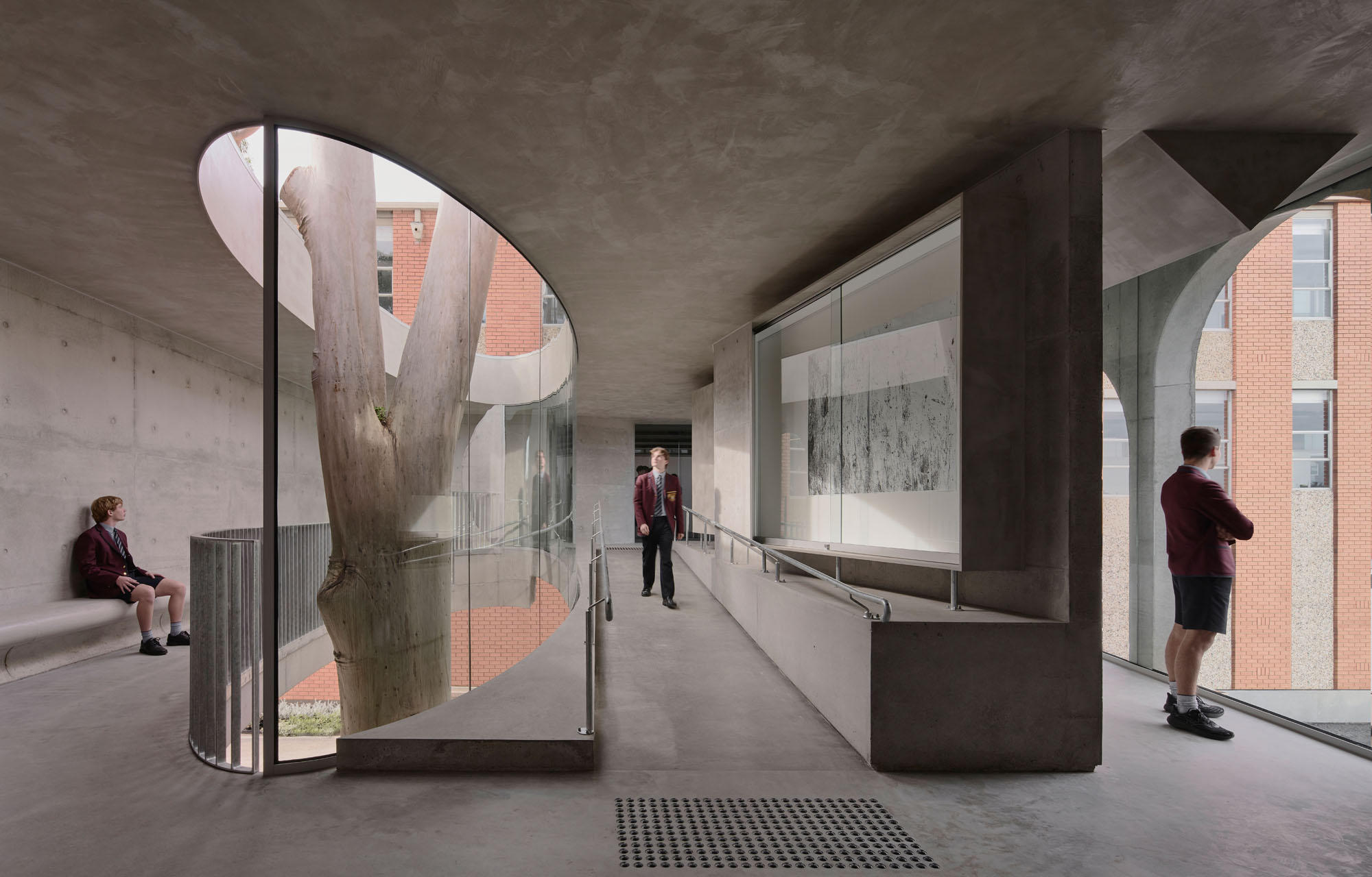 〈マーセリン・フライオーバー・ギャラリー（Marcellin Flyover Gallery）〉ファレル・レイ・アーキテクツ（Farrell Wray Architects）