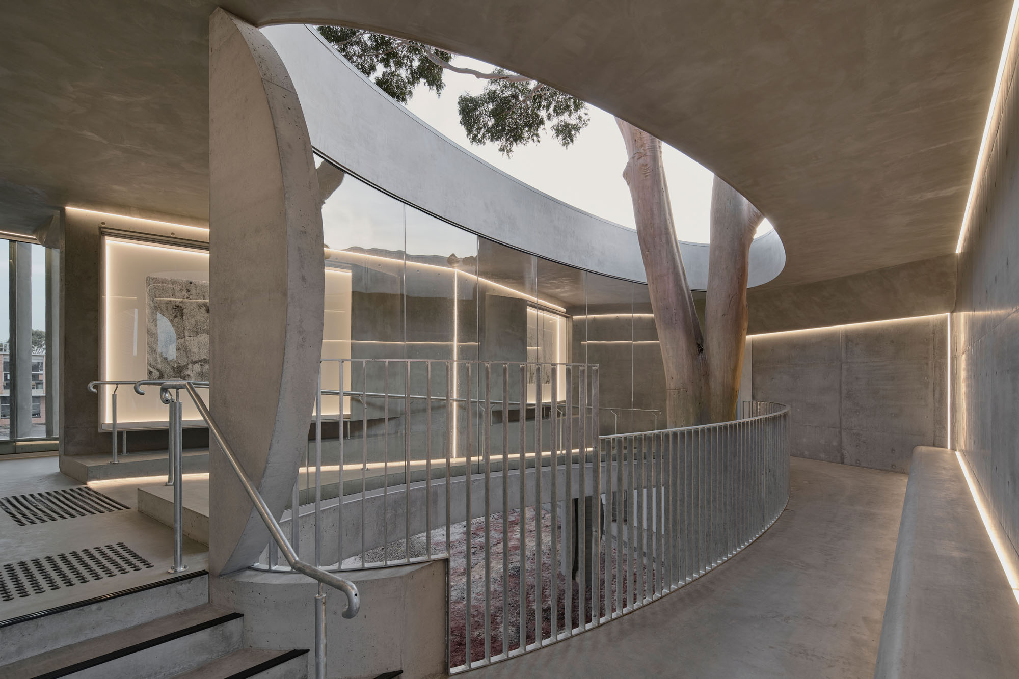 〈マーセリン・フライオーバー・ギャラリー（Marcellin Flyover Gallery）〉ファレル・レイ・アーキテクツ（Farrell Wray Architects）