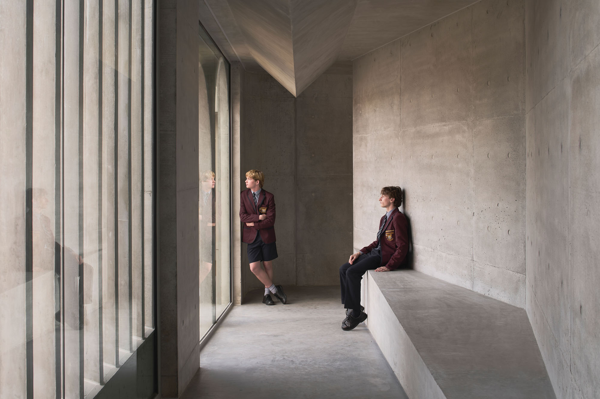 〈マーセリン・フライオーバー・ギャラリー（Marcellin Flyover Gallery）〉ファレル・レイ・アーキテクツ（Farrell Wray Architects）
