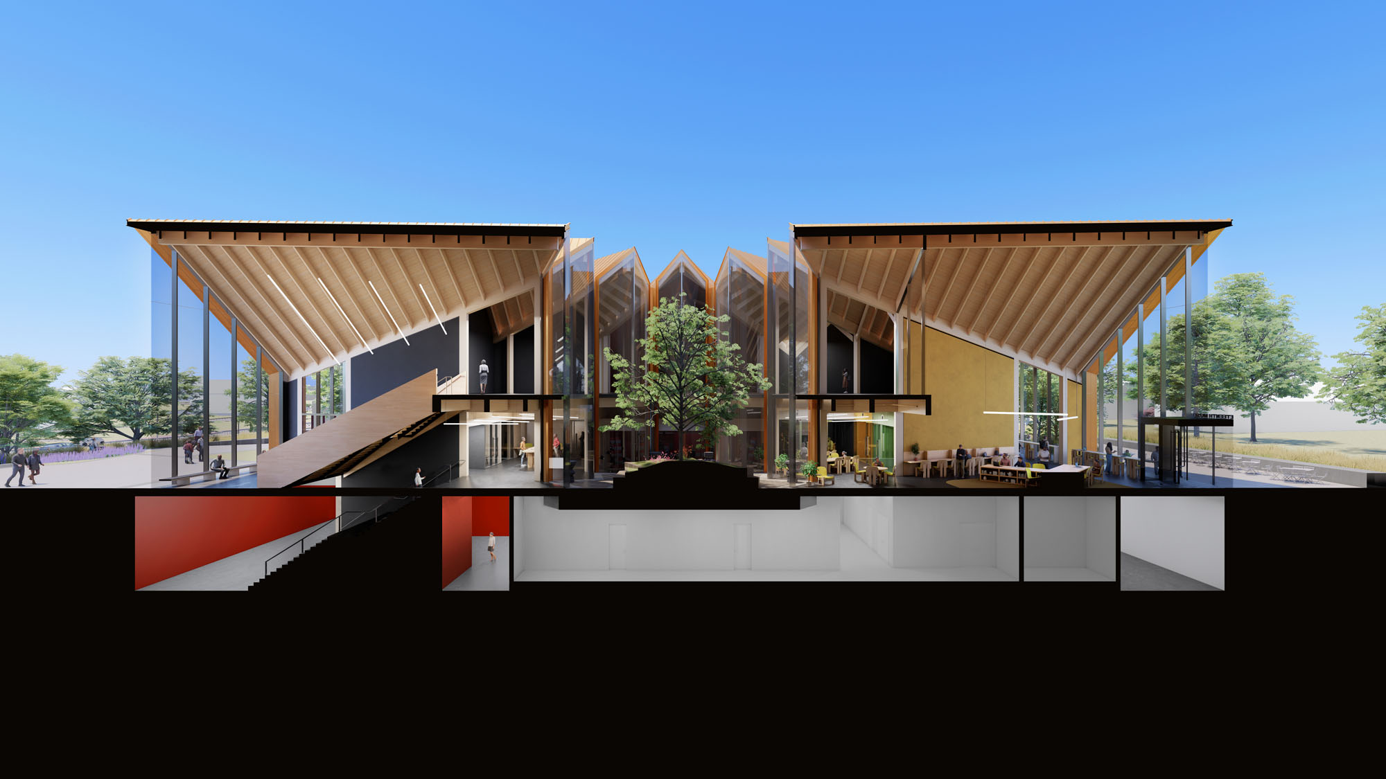 〈ナショナル・ジューンティーンス・ミュージアム（National Juneteenth Museum）〉BIG（Bjarke Ingels Group）