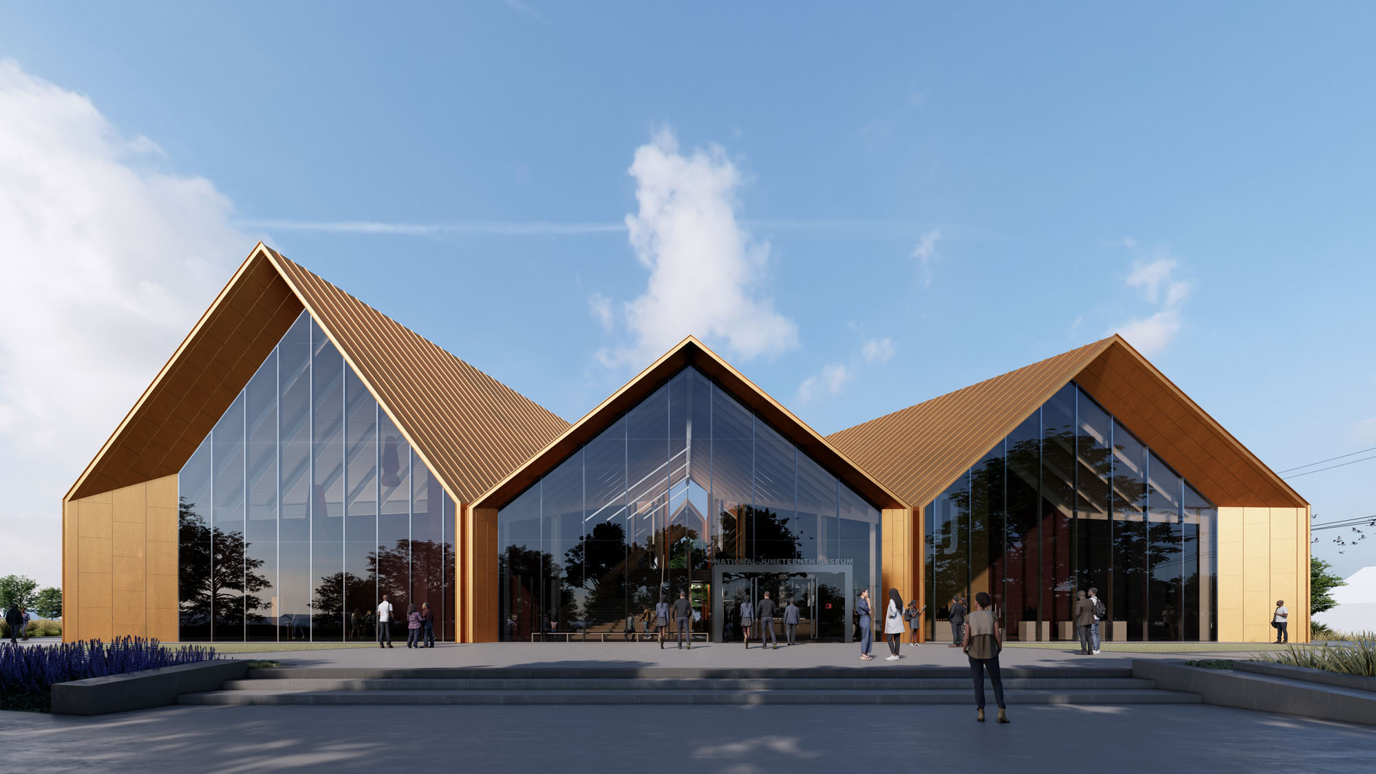 〈ナショナル・ジューンティーンス・ミュージアム（National Juneteenth Museum）〉BIG（Bjarke Ingels Group）