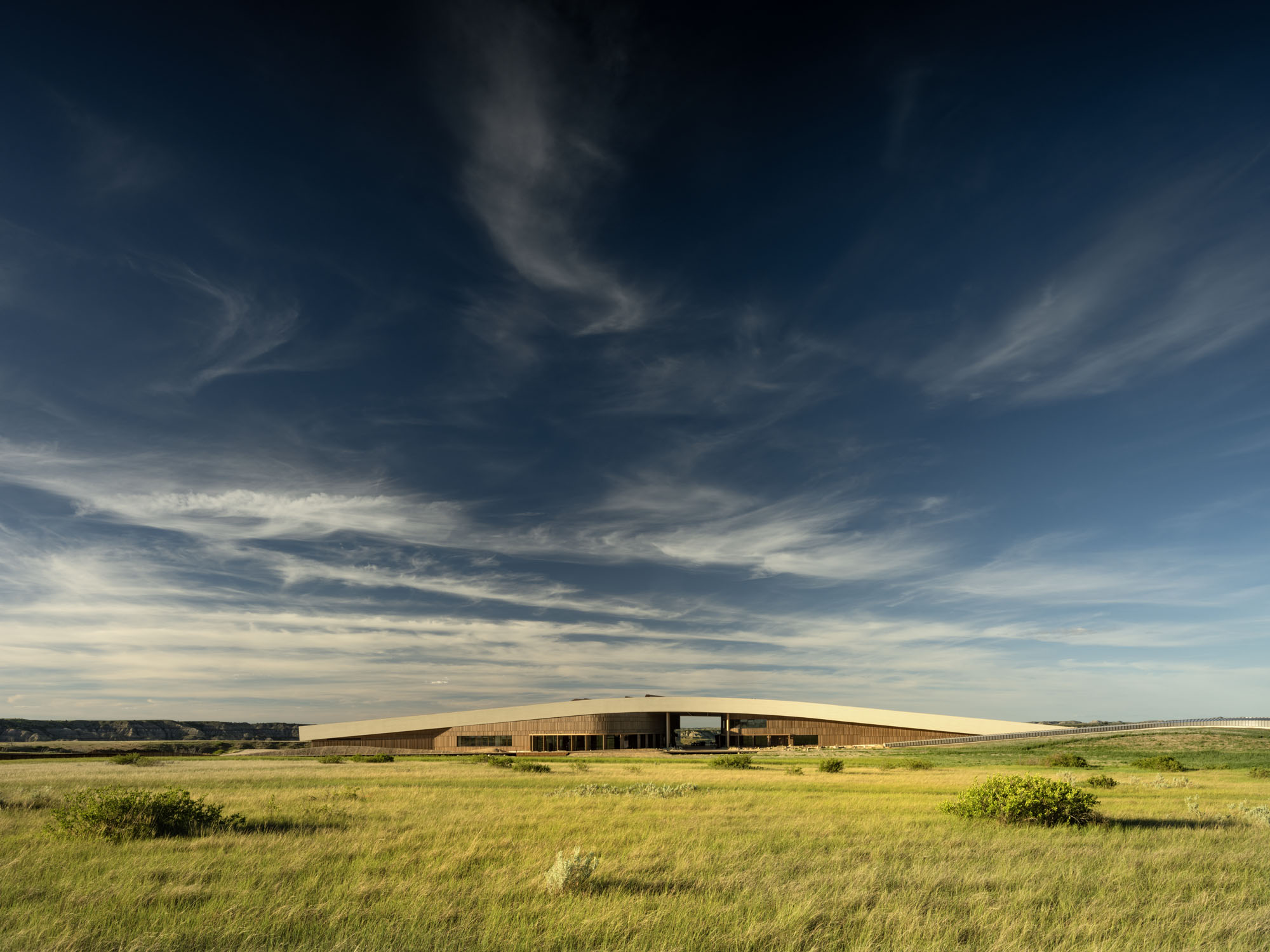 〈セオドア・ルーズベルト大統領図書館(Theodore Roosevelt Presidential Library)〉スノヘッタ(Snøhetta)