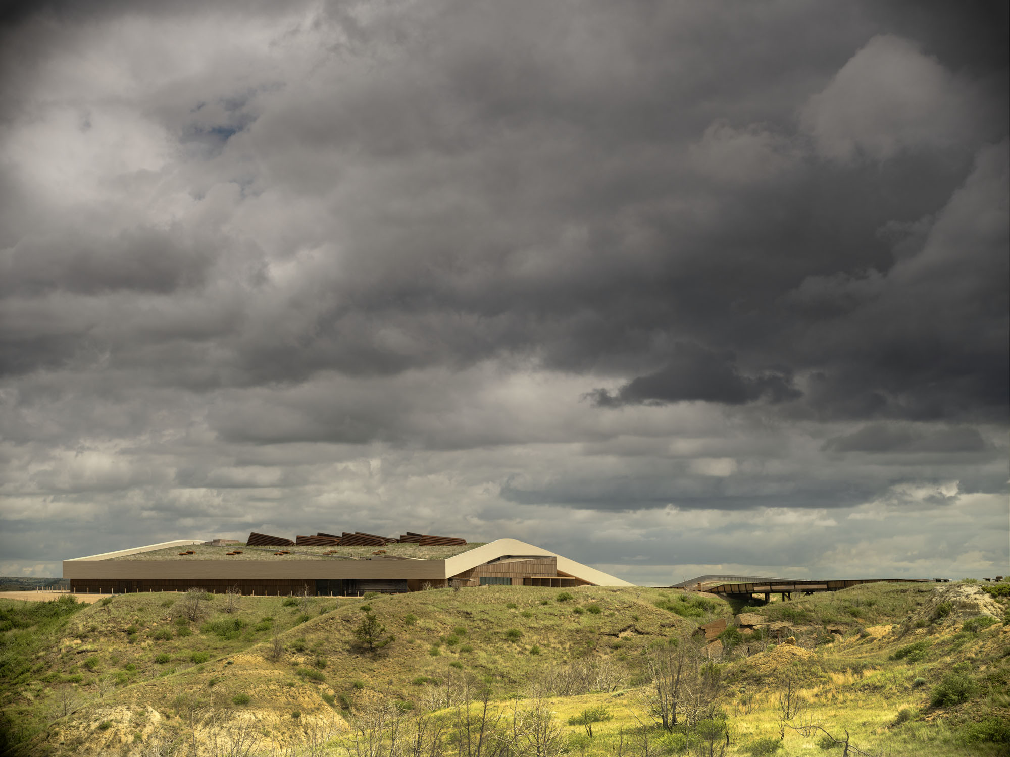〈セオドア・ルーズベルト大統領図書館(Theodore Roosevelt Presidential Library)〉スノヘッタ(Snøhetta)
