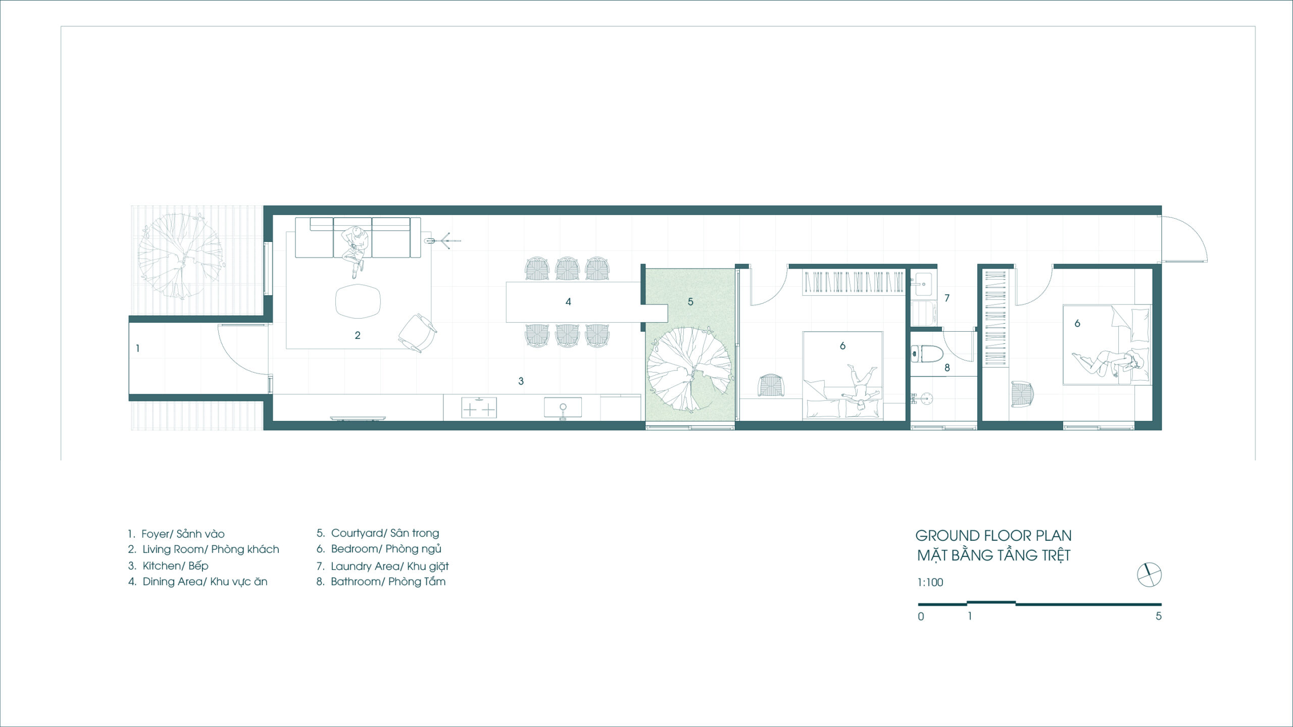 〈ナムダ・ハウス(Nam Da House)〉24ミニマリスト・アーキテクチャ(24Minimalist Architecture)