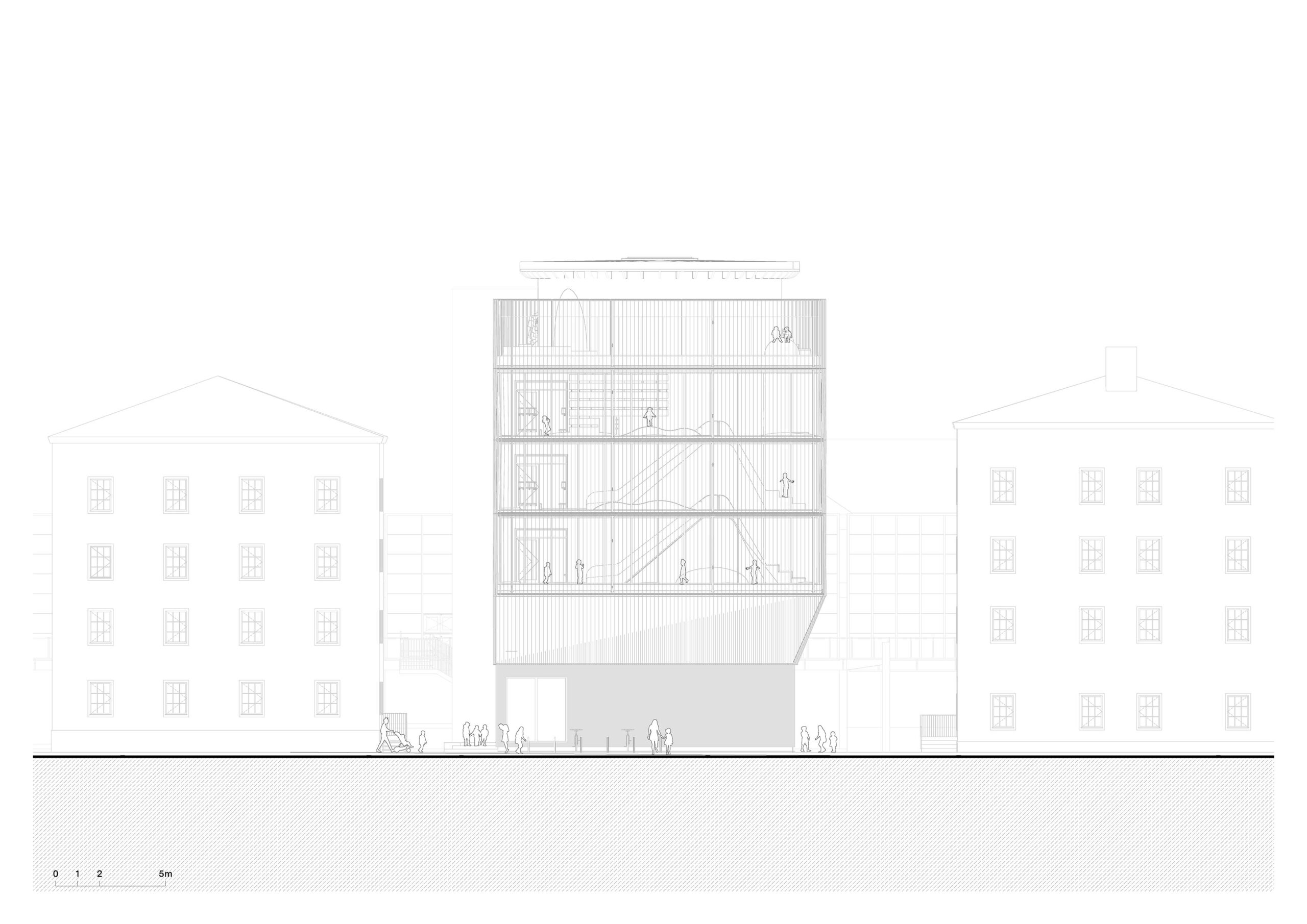 〈Kinderoase an der TUM〉フランシス・ケレ（Francis Kéré）ケレ・アーキテクチャ（Kéré Architecture）