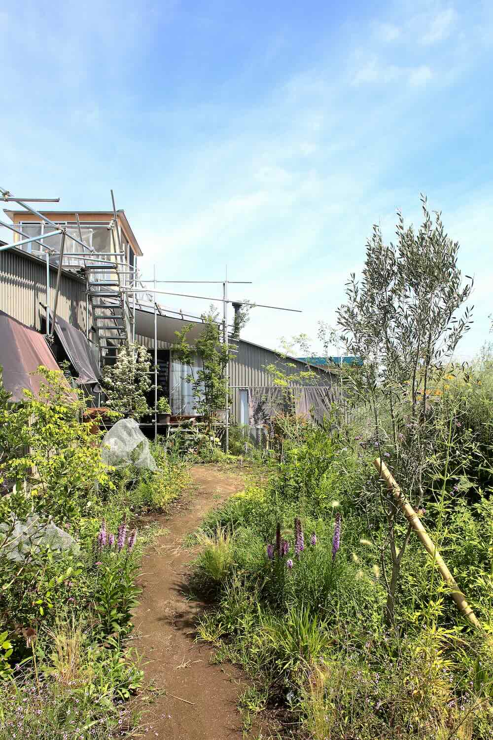 生物建築舎〈花と根〉