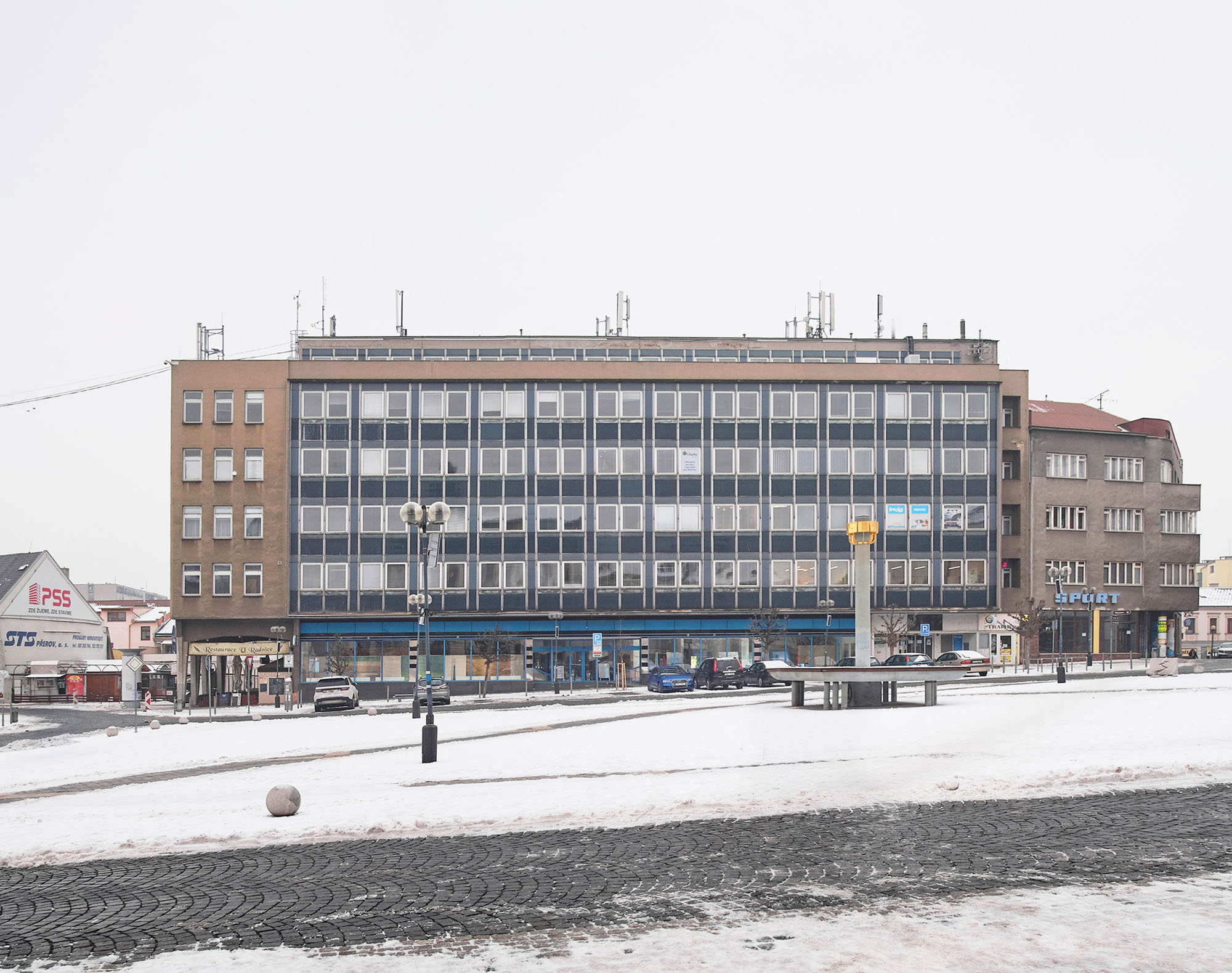 〈プルジェロフ市庁舎の再構築(Reconstruction of City Hall in Přerov)〉アトリエ・グラム(atelier gram)