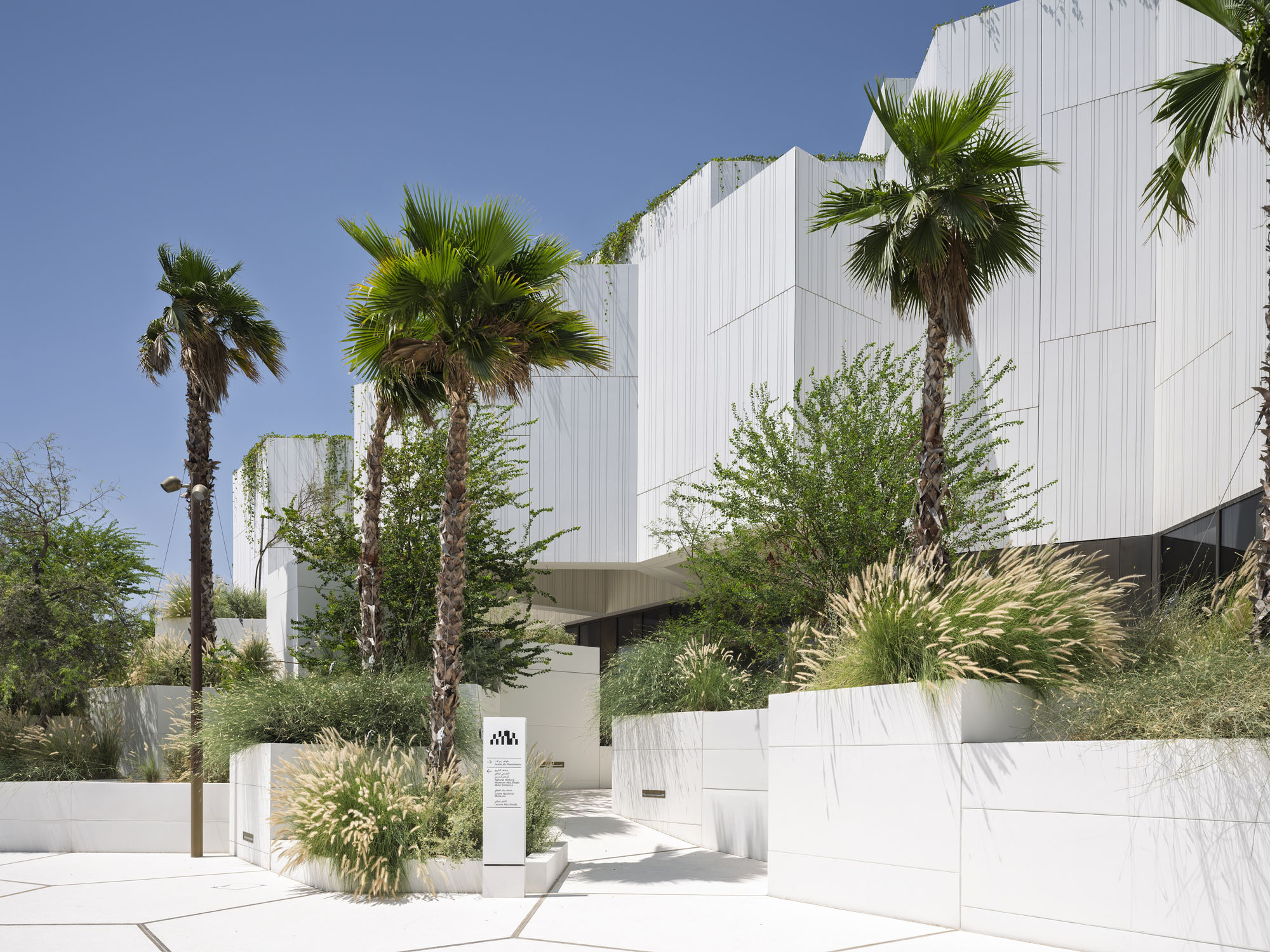 〈アブダビ自然史博物館（Natural History Museum Abu Dhabi）〉メカノー（Mecanoo）、EGIS、ブロードウェイ・マリアン（Broadway Malyan）、パスカル＋ワトソン（Pascal+Watson）、WAHO