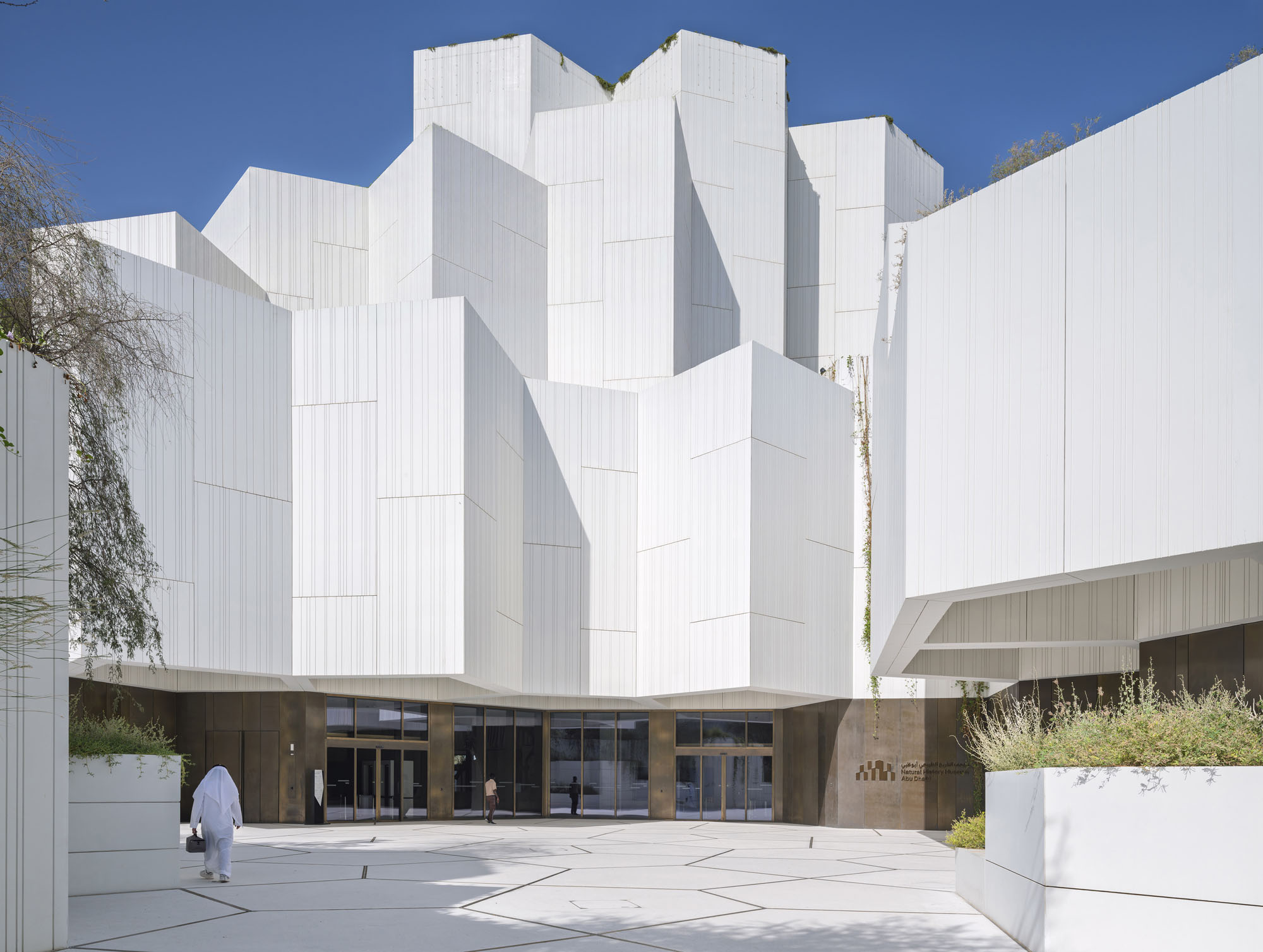 〈アブダビ自然史博物館（Natural History Museum Abu Dhabi）〉メカノー（Mecanoo）、EGIS、ブロードウェイ・マリアン（Broadway Malyan）、パスカル＋ワトソン（Pascal+Watson）、WAHO