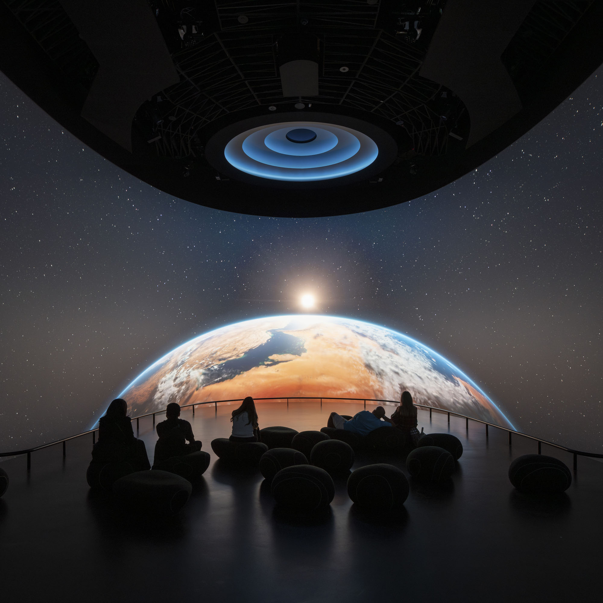 〈アブダビ自然史博物館（Natural History Museum Abu Dhabi）〉メカノー（Mecanoo）、EGIS、ブロードウェイ・マリアン（Broadway Malyan）、パスカル＋ワトソン（Pascal+Watson）、WAHO