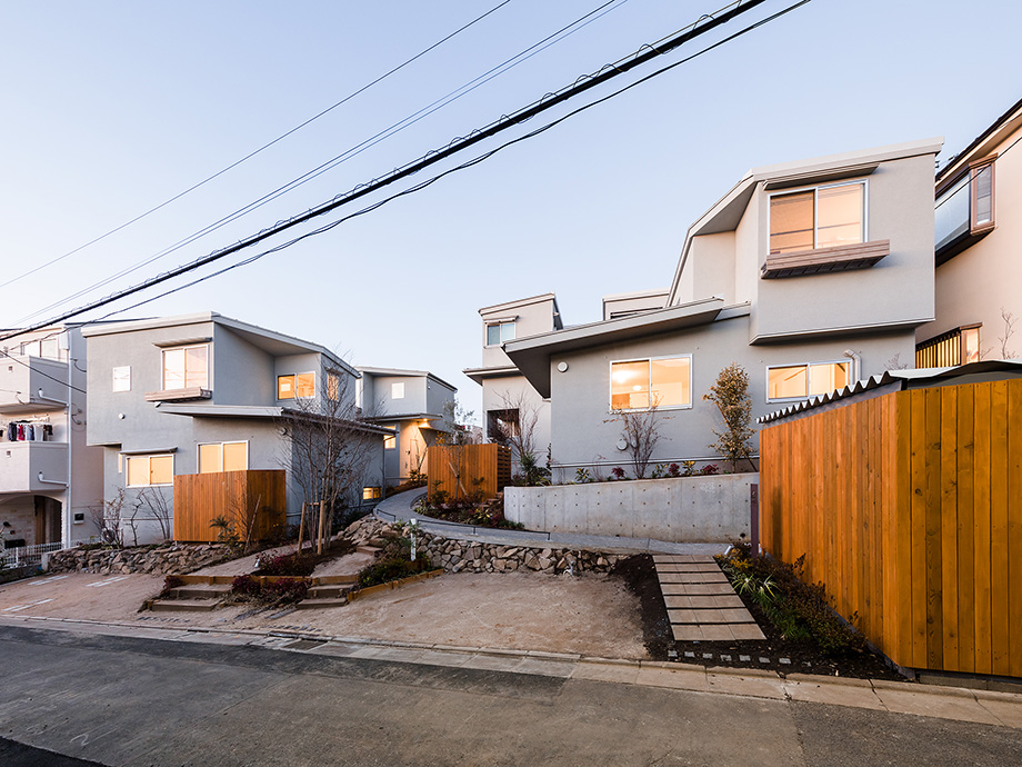 〈中台の4棟住宅〉Photo: Norito Yamauchi