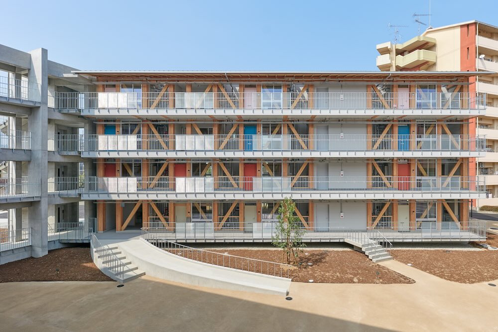 カワグチテイ建築計画〈新浜町団地県営住宅2号棟〉