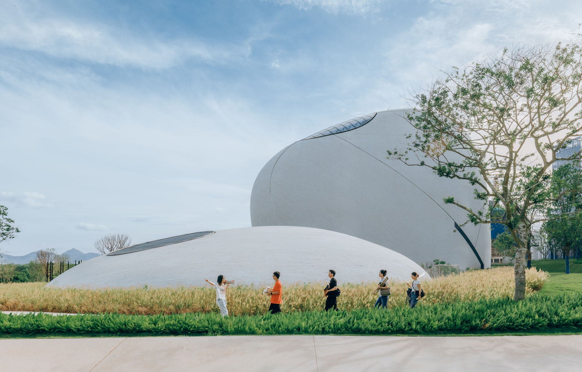 〈深圳湾文化広場(Shenzhen Bay Culture Square)〉MADアーキテクツ