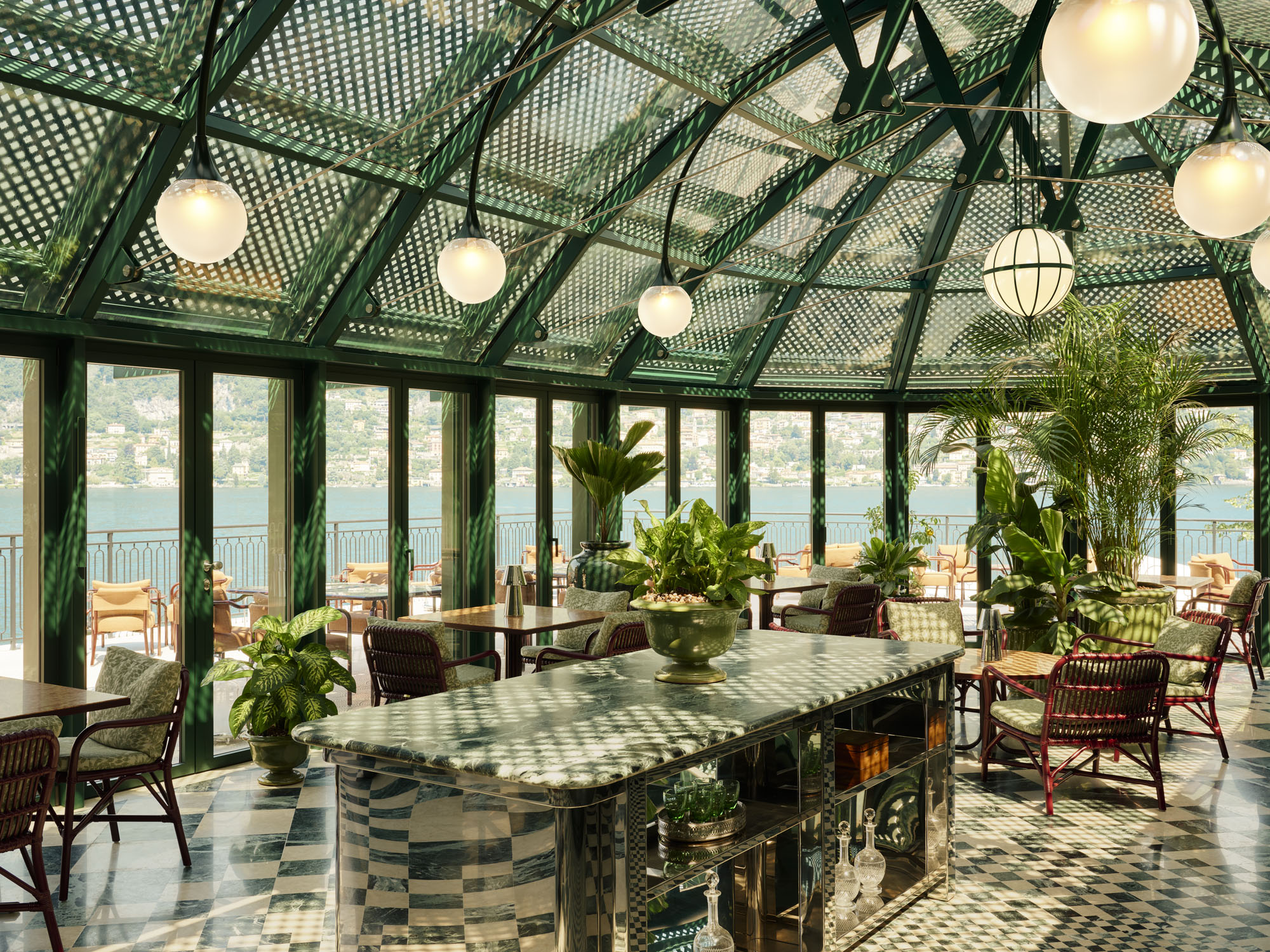 マンダリン オリエンタル ラゴ ディ コモ(Mandarin Oriental Lago di Como)〈L'Aria〉ヘルツォーク&ド・ムーロン(Herzog & de Meuron)