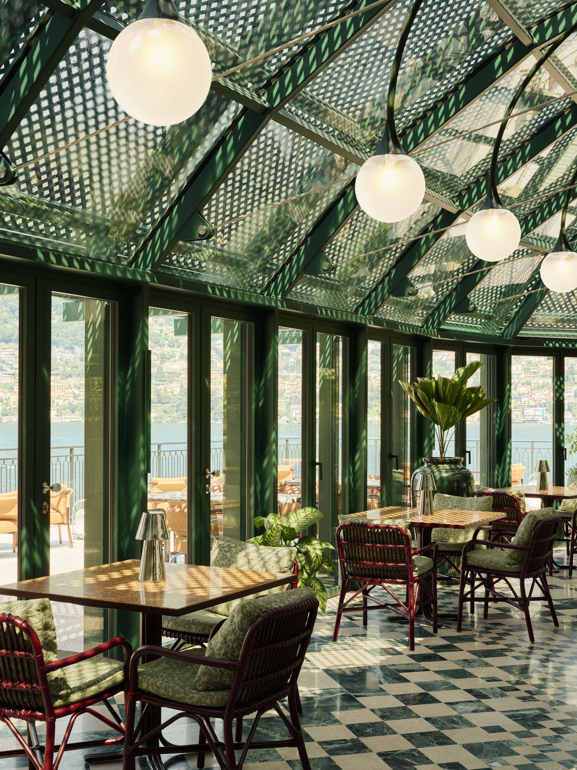 マンダリン オリエンタル ラゴ ディ コモ(Mandarin Oriental Lago di Como)〈L'Aria〉ヘルツォーク&ド・ムーロン(Herzog & de Meuron)