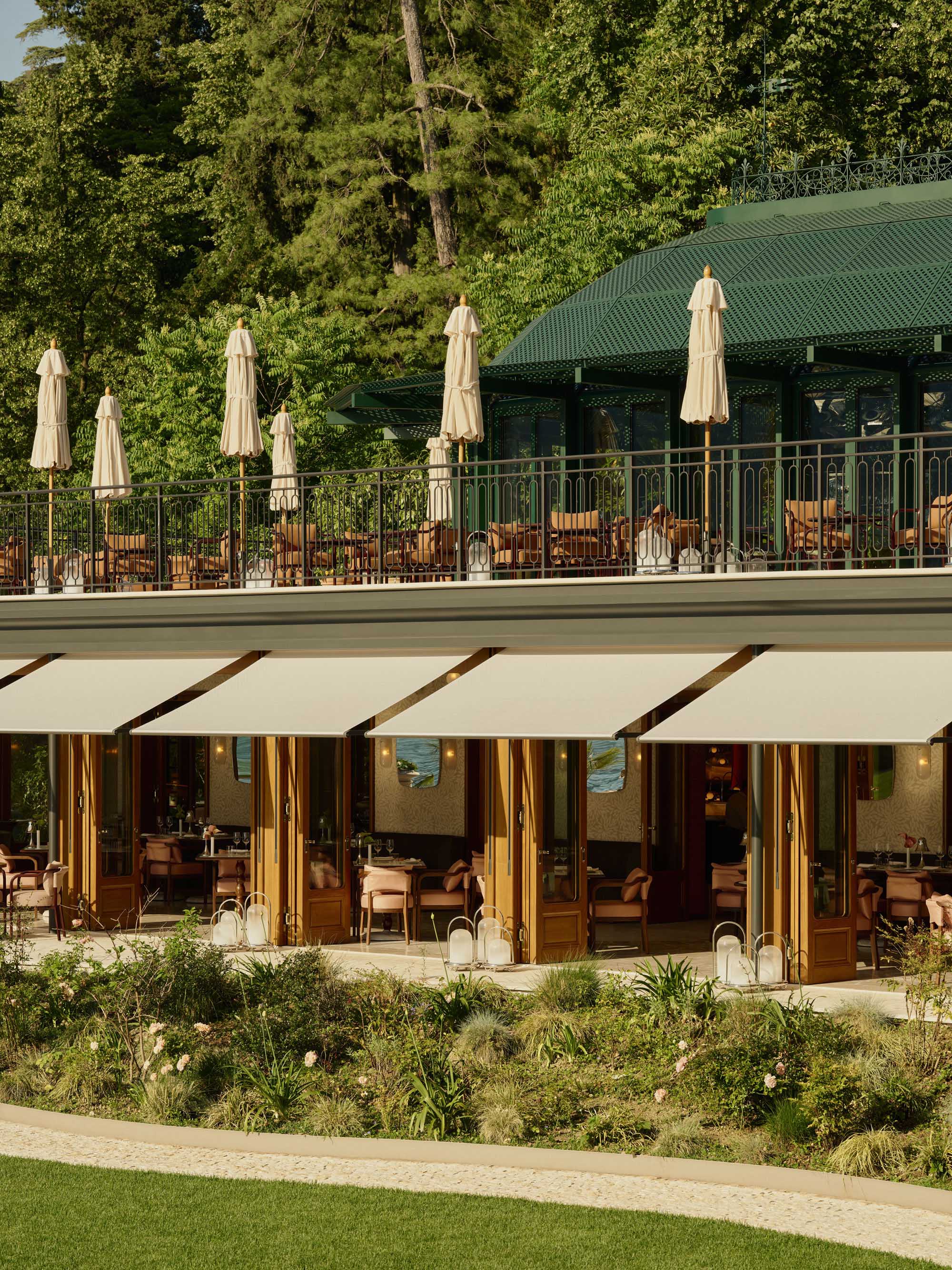 マンダリン オリエンタル ラゴ ディ コモ(Mandarin Oriental Lago di Como)〈L'Aria〉ヘルツォーク&ド・ムーロン(Herzog & de Meuron)