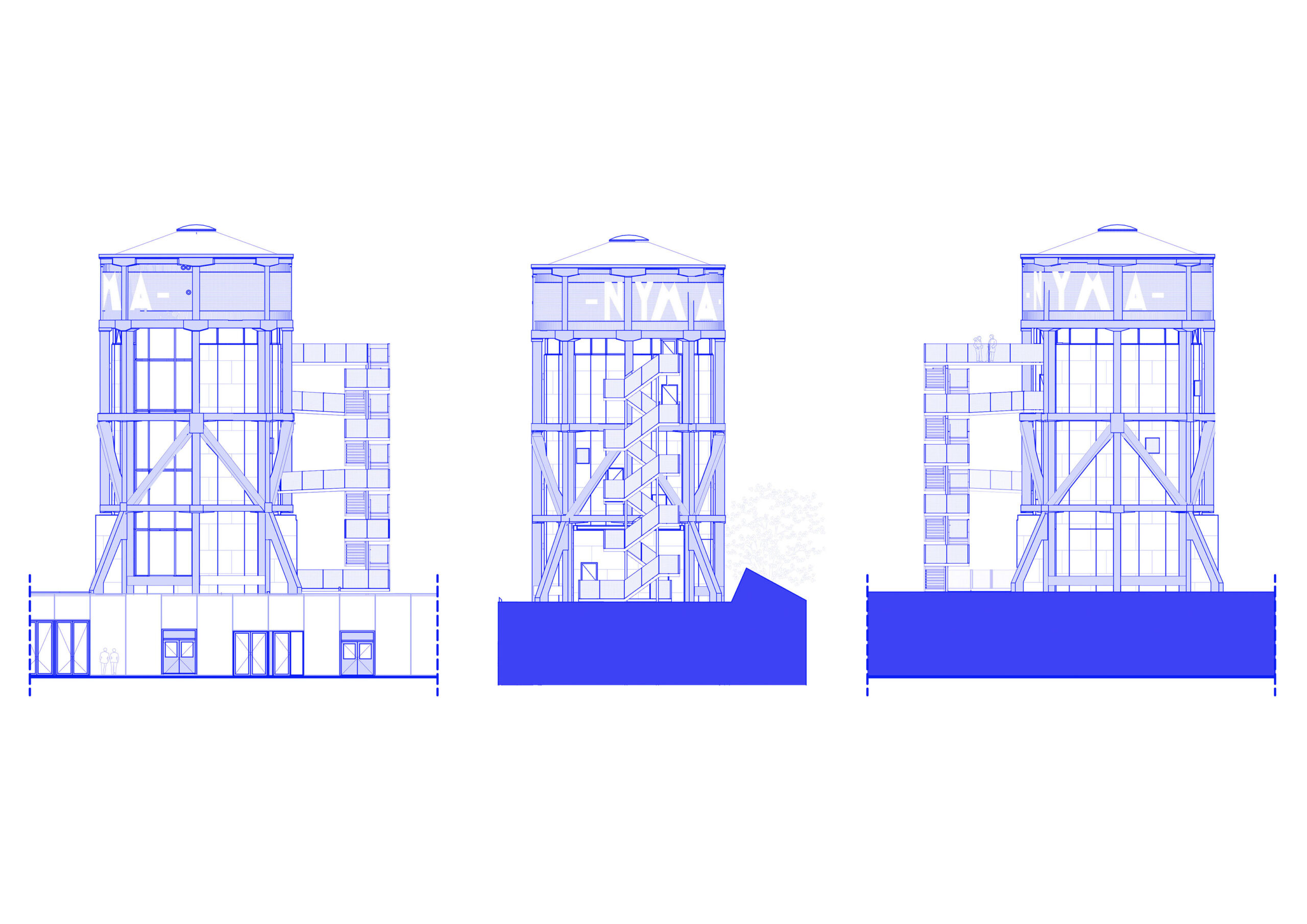 〈NYMA給水塔（NYMA Water Tower）〉エーク・エン・デッケルス（Eek en Dekkers）