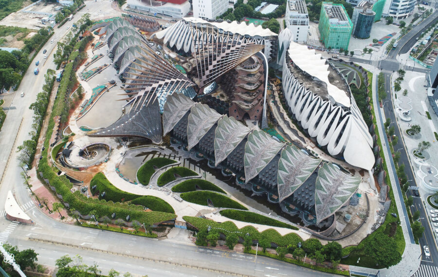 アーキテクチャ・ファン・ブランデンブルクが中国・深圳に手がけた、「生きた景観」としてのファッションブランドの新本社〈マリスフロルグ・ガーデンズ・キャンパス〉