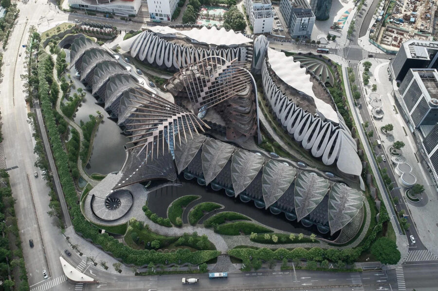 アーキテクチャ・ファン・ブランデンブルクが中国・深圳に手がけた、「生きた景観」としてのファッションブランドの新本社〈マリスフロルグ・ガーデンズ・キャンパス〉