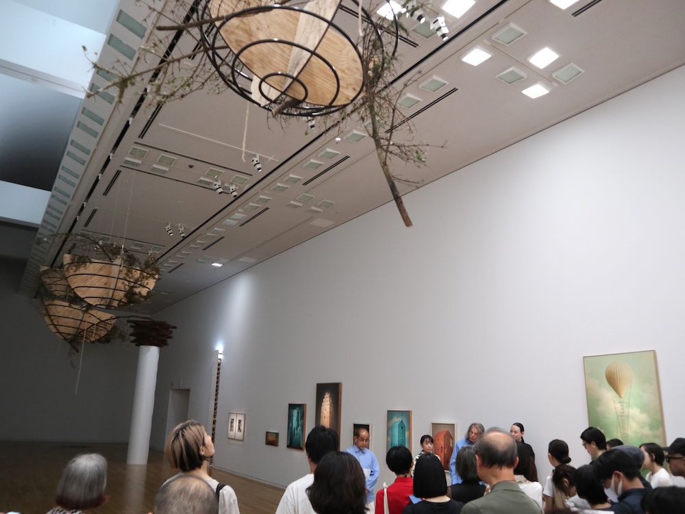 東京オペラシティ アートギャラリー「ほぼ、空：青木淳 ＋ リチャード・タトル」会場写真