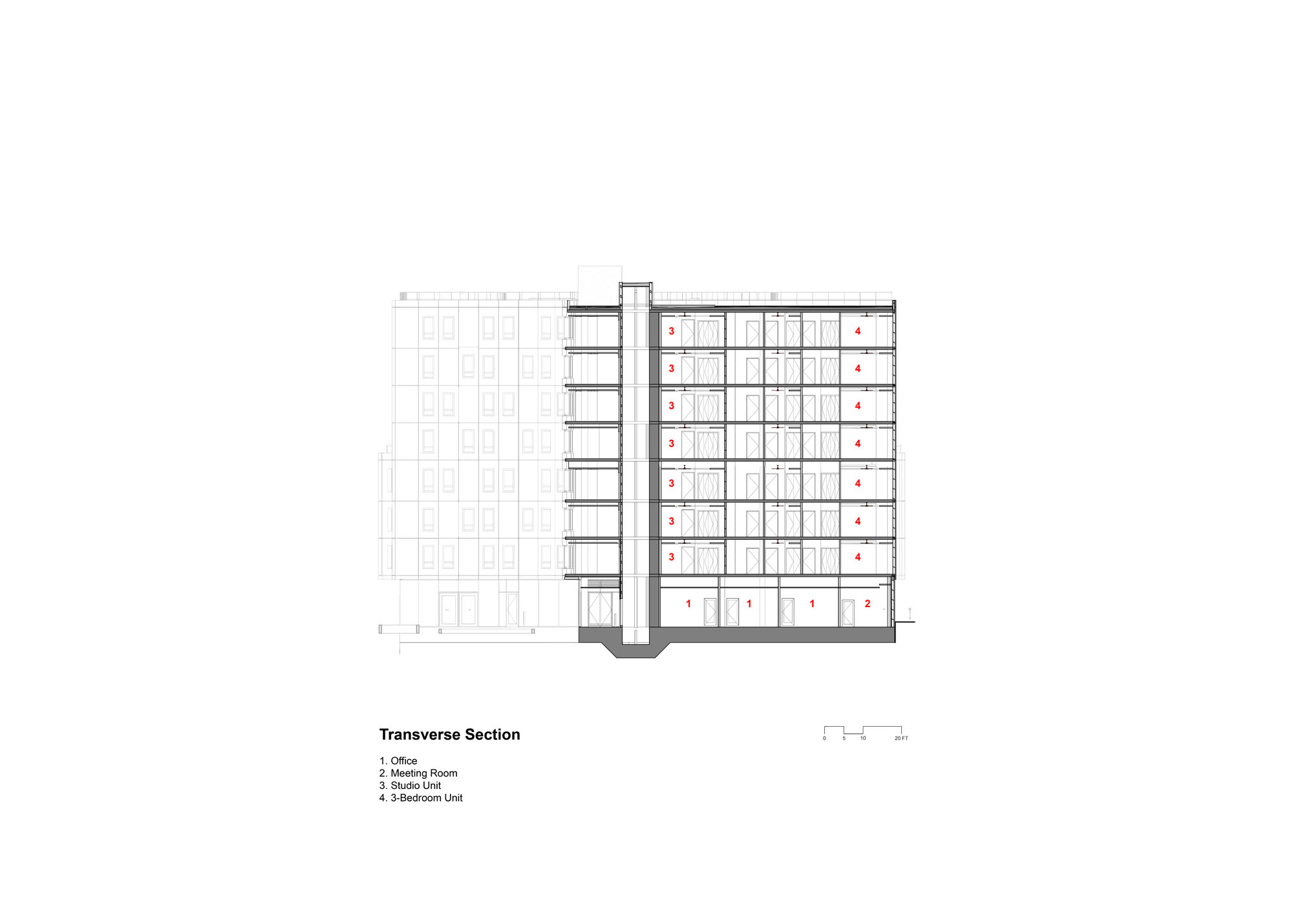 〈730 スタニアン（730 Stanyan）〉OMA、Y.A. studio